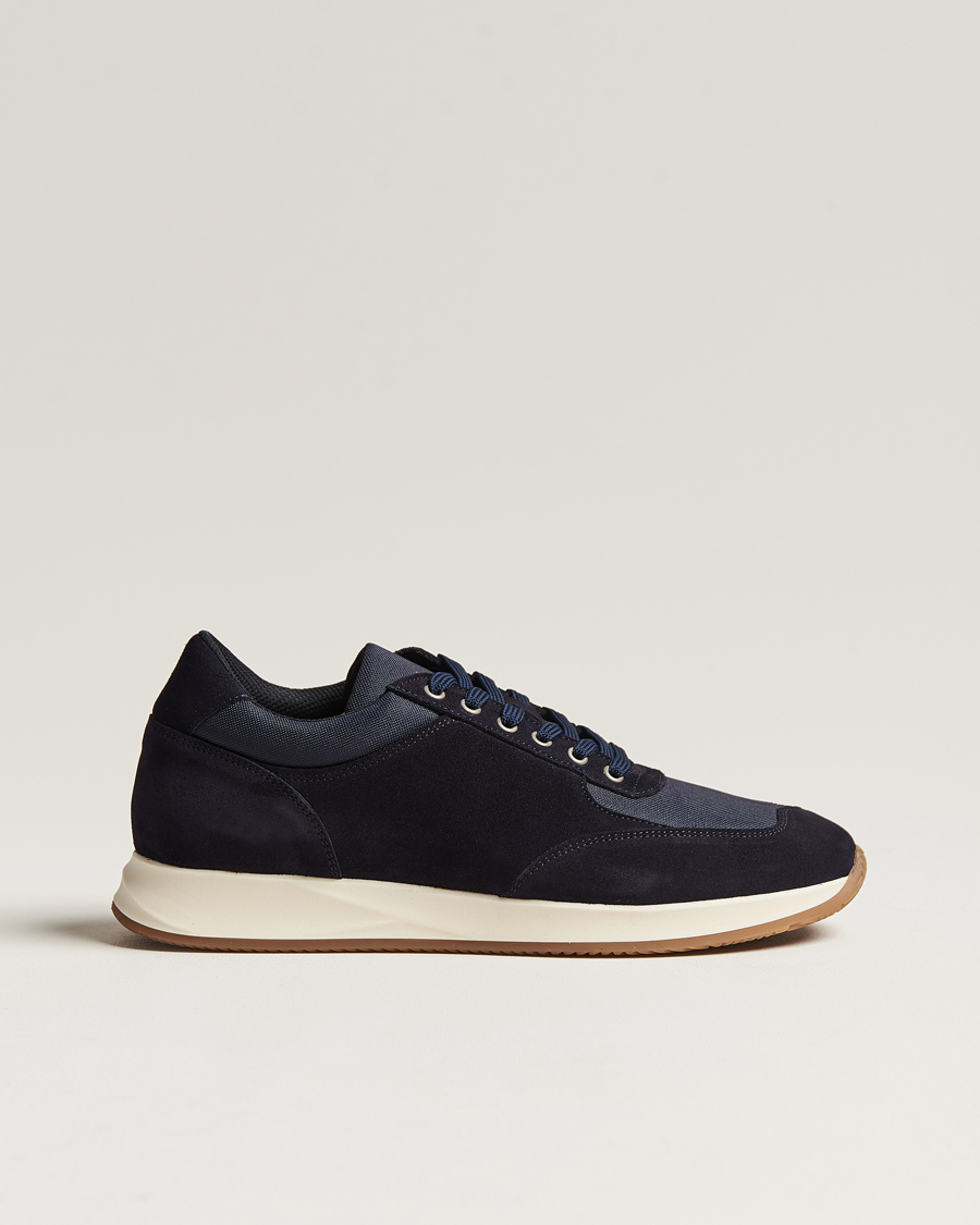 Men | Sneakers | Myrqvist | Stensund Running Sneaker Navy Suede