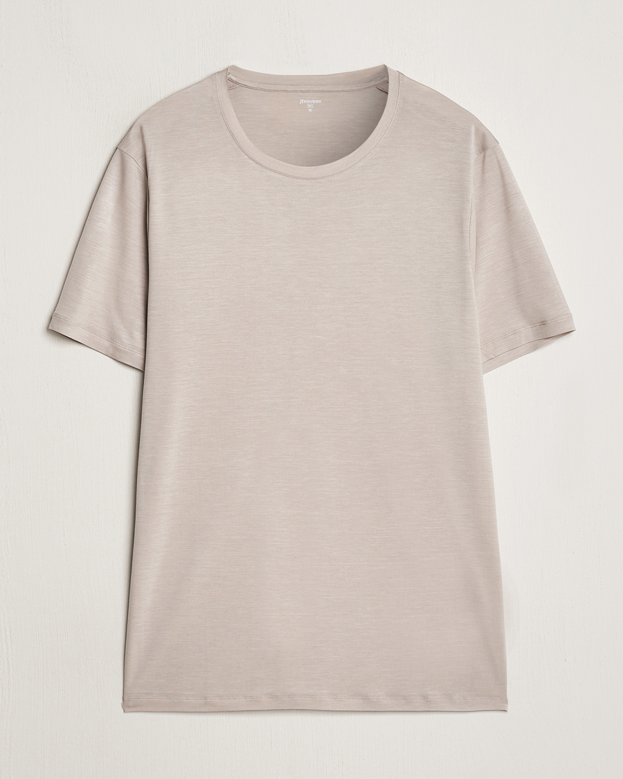 Men | T-Shirts | Houdini | Tree Tencel T-Shirt Sandstorm