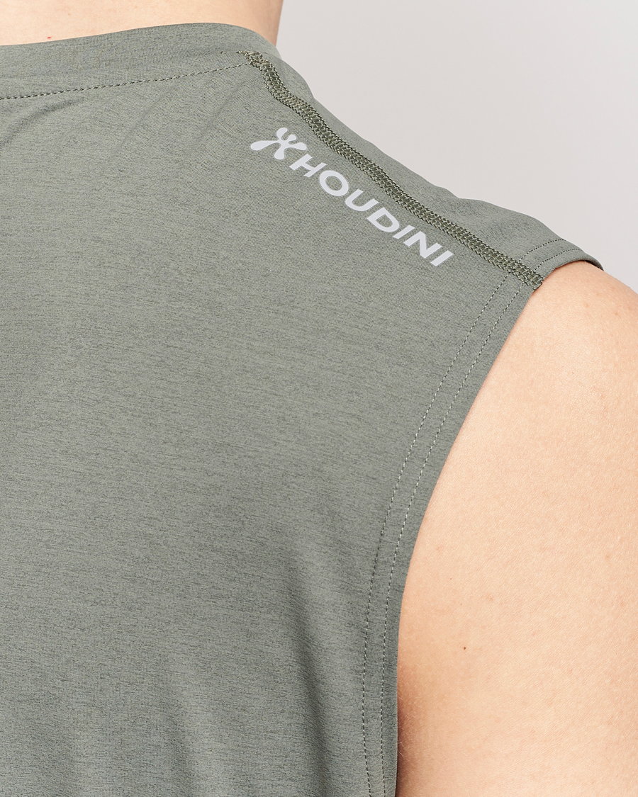 Men | T-Shirts | Houdini | Pace Air Tank Geyser Grey
