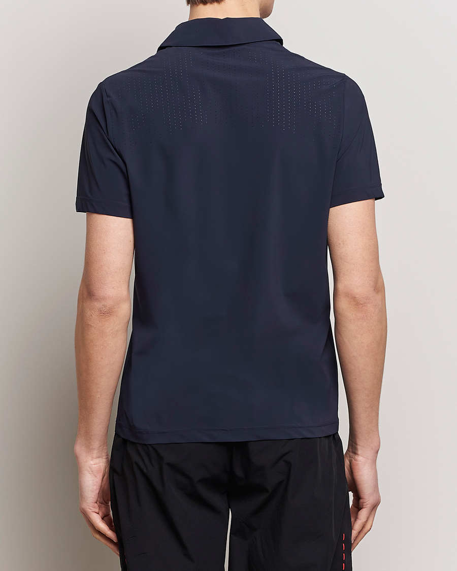 Men | Polo Shirts | Falke Sport | Falke Performance Polo Shirt Space Blue