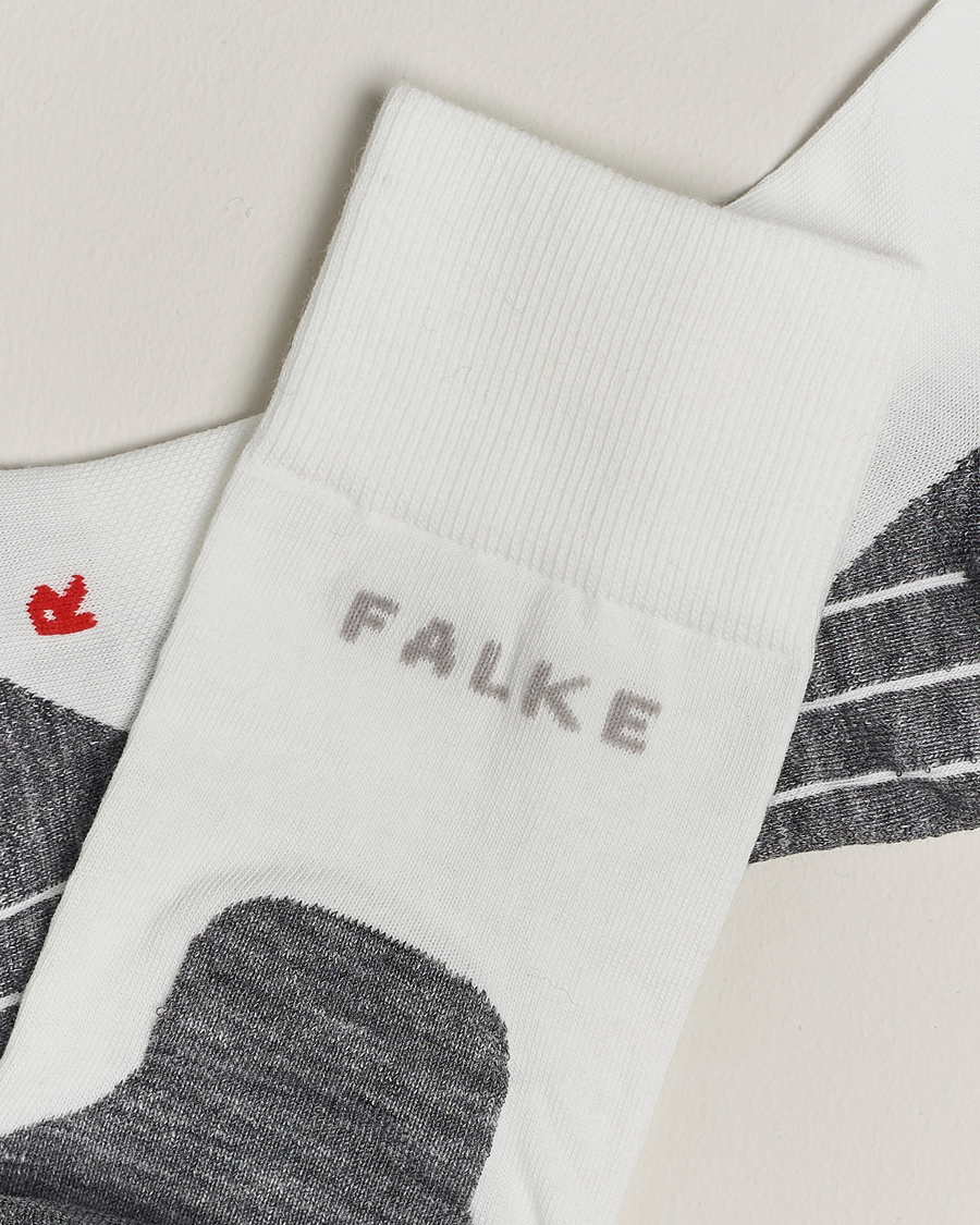 Men | Underwear & Socks | Falke | RU4 Endurance Running Socks White Mix