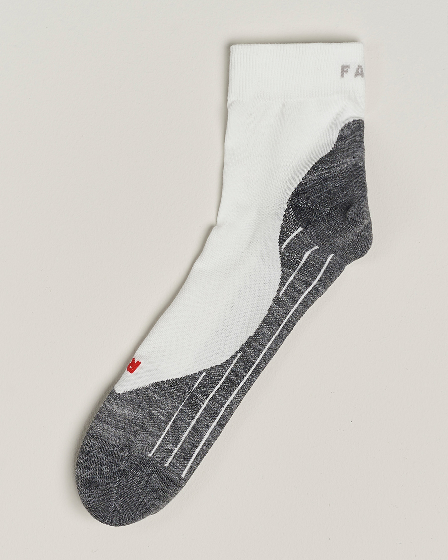 Men | Underwear & Socks | Falke Sport | Falke RU4 Endurance Short Running Socks White Mix