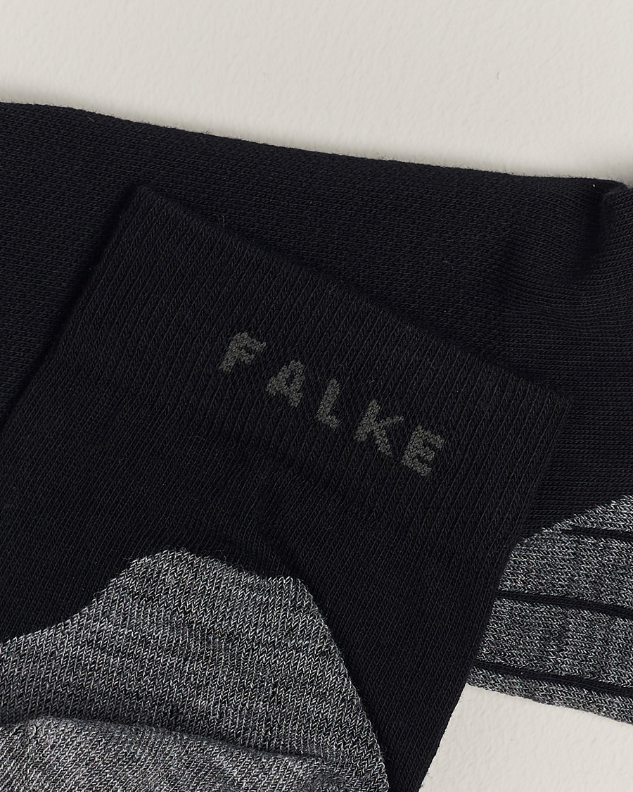 Men | Underwear & Socks | Falke | RU4 Endurance Short Running Socks Black Mix