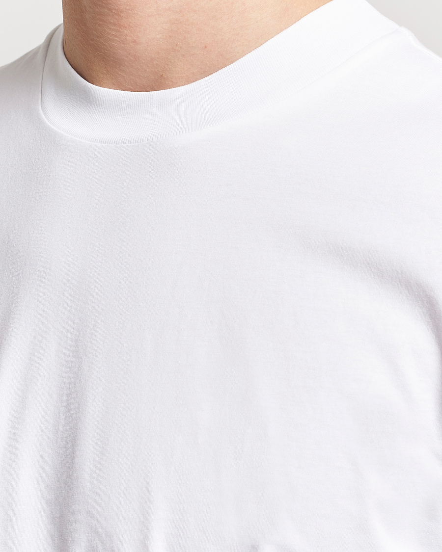 Men | T-Shirts | Jil Sander | Round Collar Simple T-Shirt White