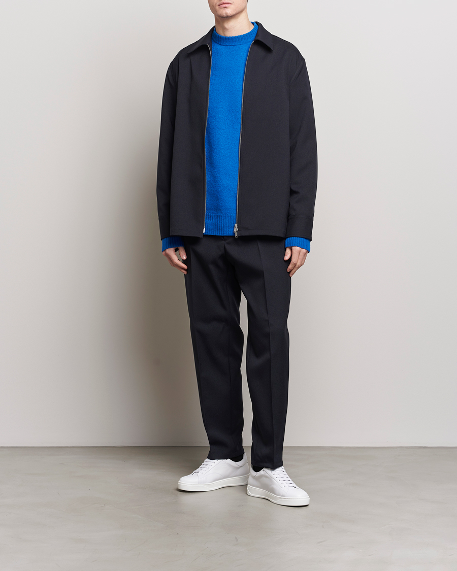 Men | Trousers | Jil Sander | Drawstring Pants Midnight