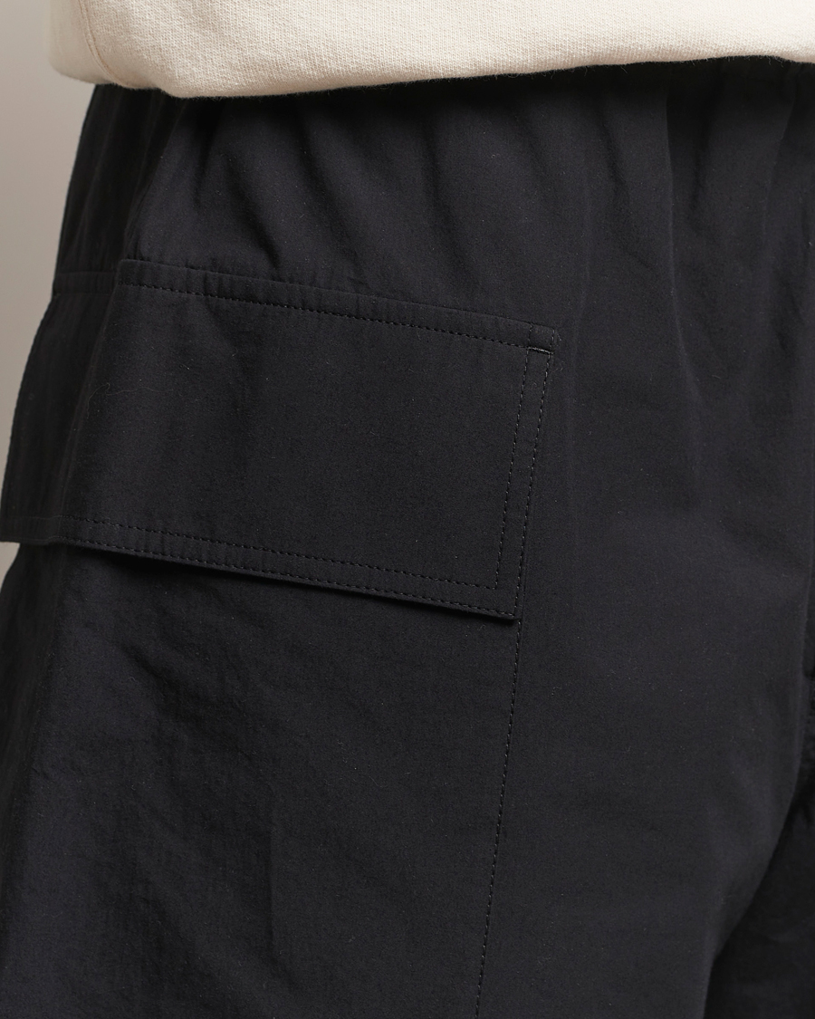 Men | Shorts | Jil Sander | Relaxed Fit Drawstring Shorts Black
