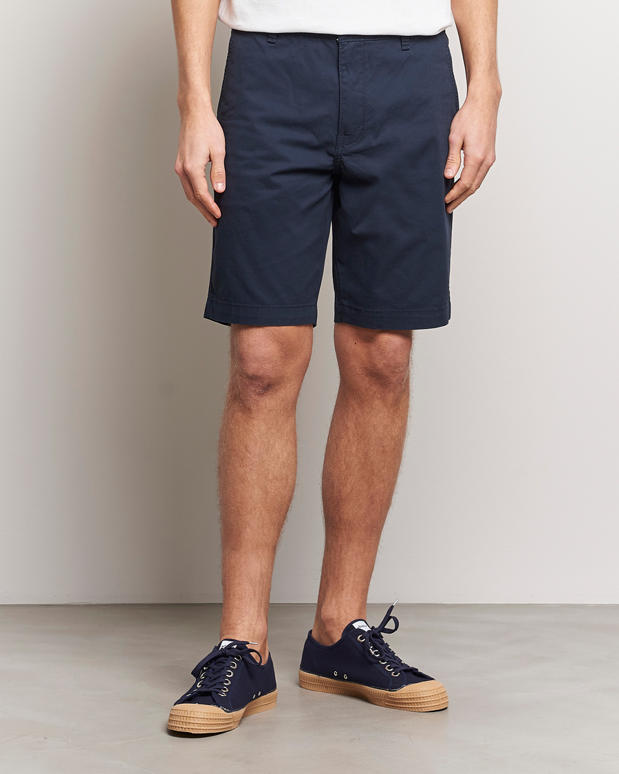 Men | Shorts | Levi's | Garment Dyed Chino Shorts Baltic Navy