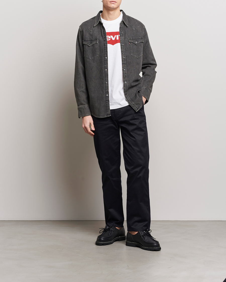 Men | Shirts | Levi's | Barstow Western Standard Shirt Washed Black