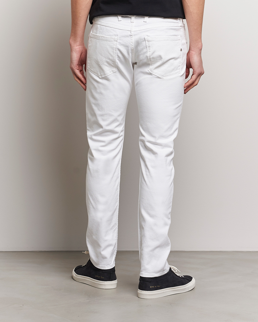Men | Trousers | Replay | Anbass Powerstretch Jeans White