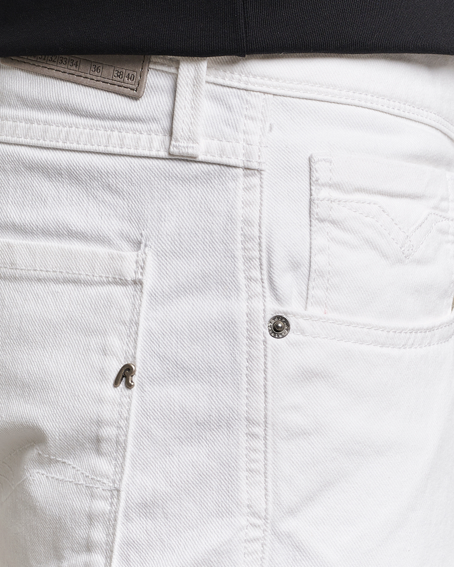 Men | Trousers | Replay | Anbass Powerstretch Jeans White