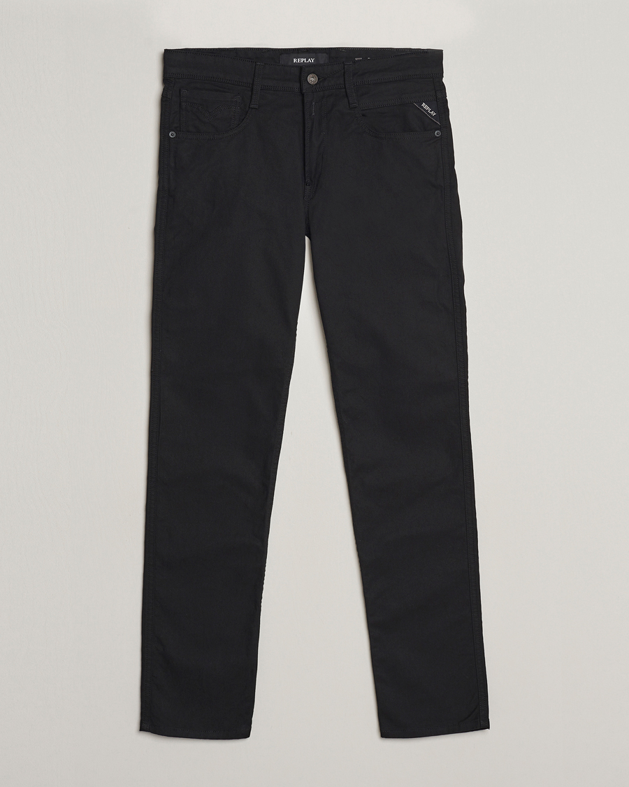 Men | Jeans | Replay | Anbass Powerstretch Jeans Black