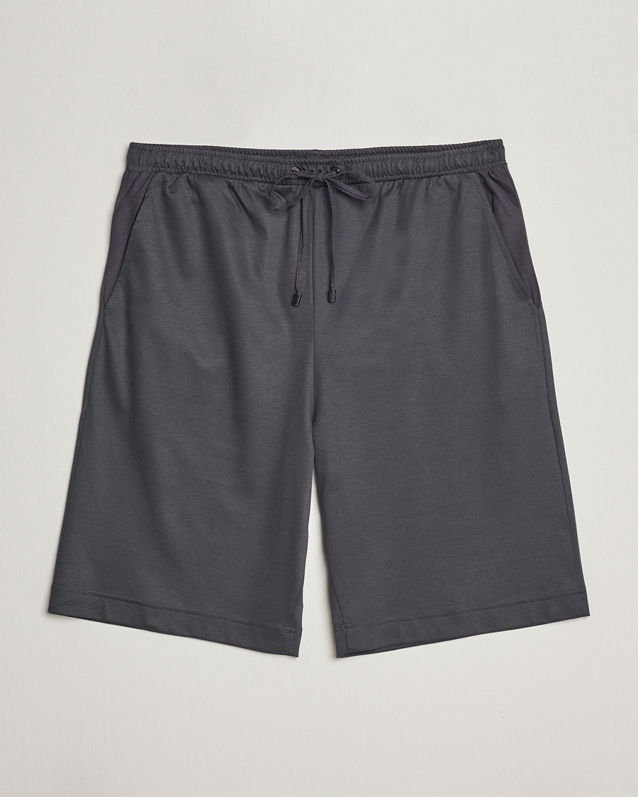 Men | Pyjamas & Robes | Zimmerli of Switzerland | Cotton/Modal Loungewear Shorts Phantom