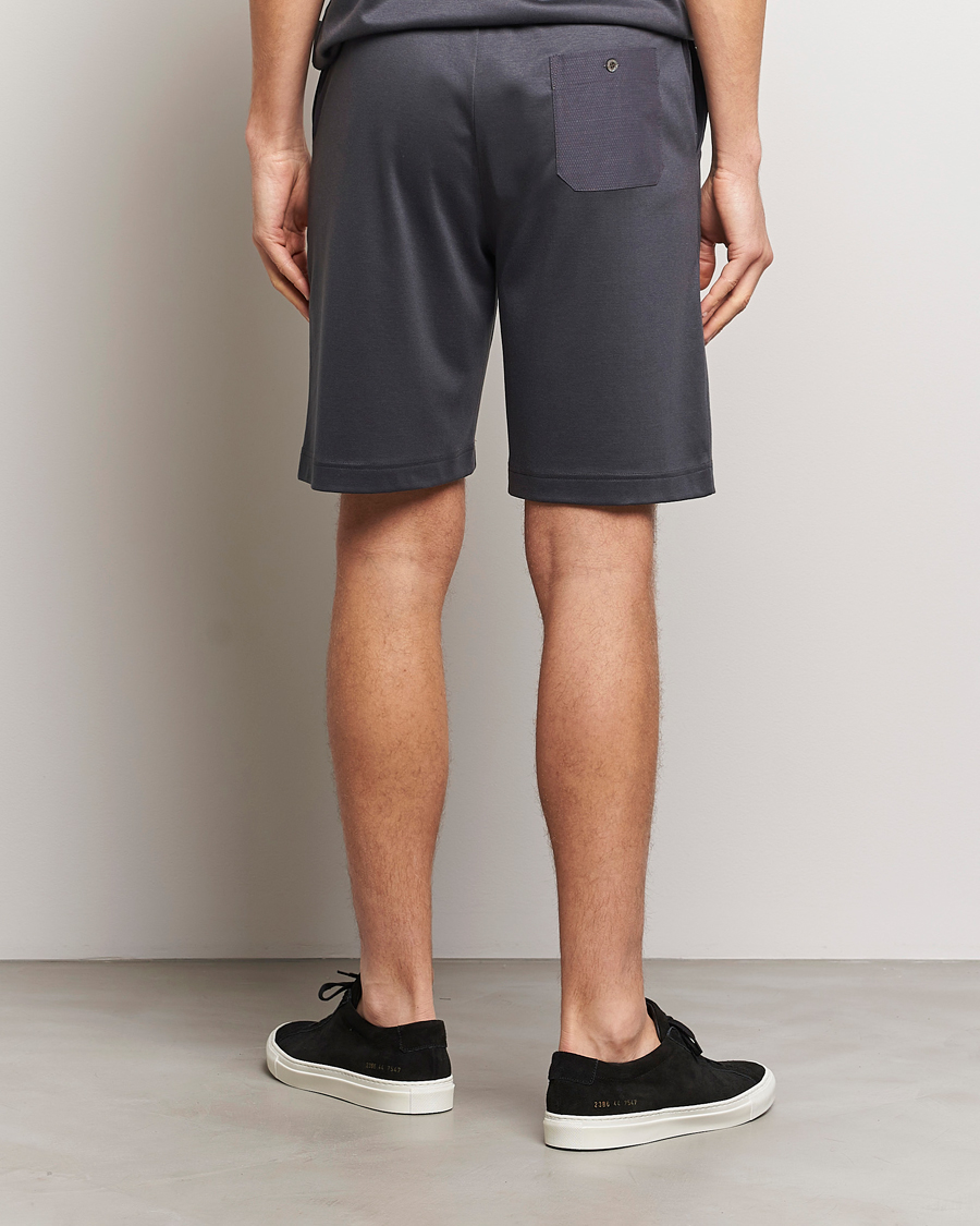 Men | Pyjamas & Robes | Zimmerli of Switzerland | Cotton/Modal Loungewear Shorts Phantom