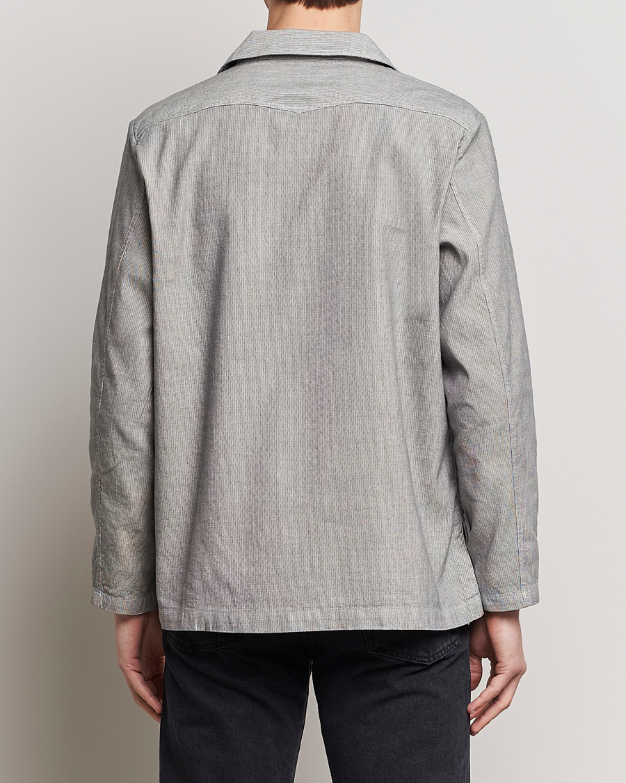 Men | Coats & Jackets | Massimo Alba | Florida Cotton/Linen Shirt Jacket Light Grey