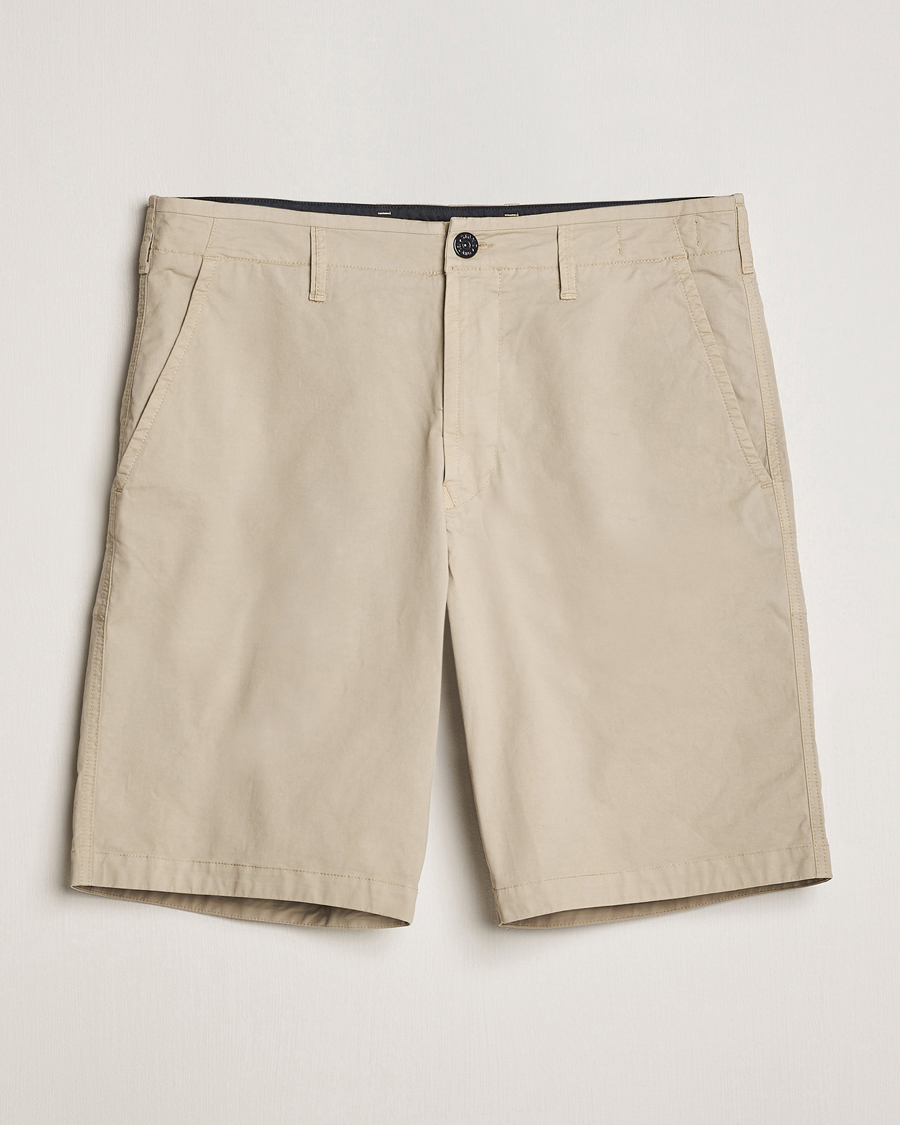 Men | Shorts | Stone Island | Supima Cotton Twill Stretch Shorts Sand
