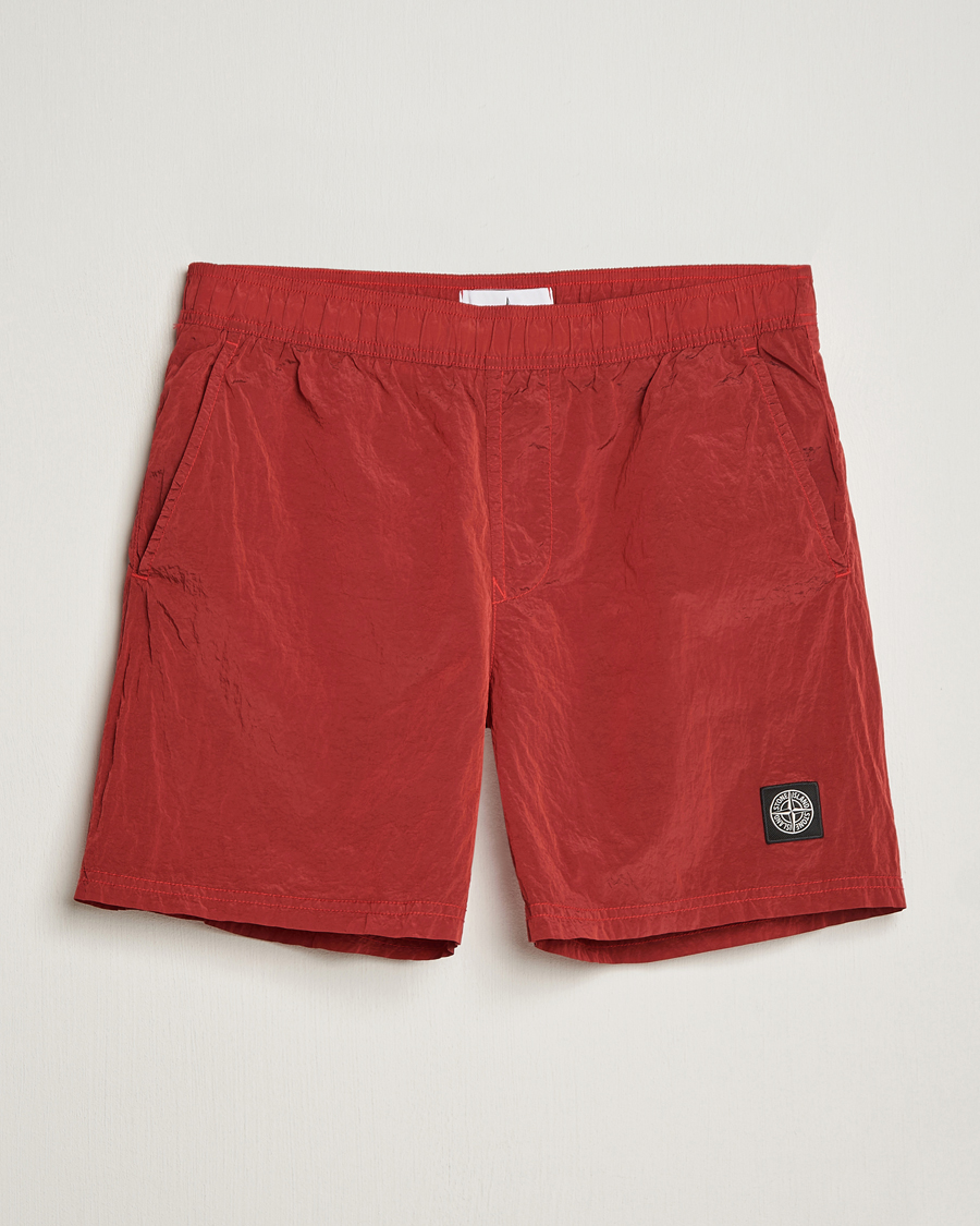 Men | Swimwear | Stone Island | Nylon Metal Econyl Swimshorts Red