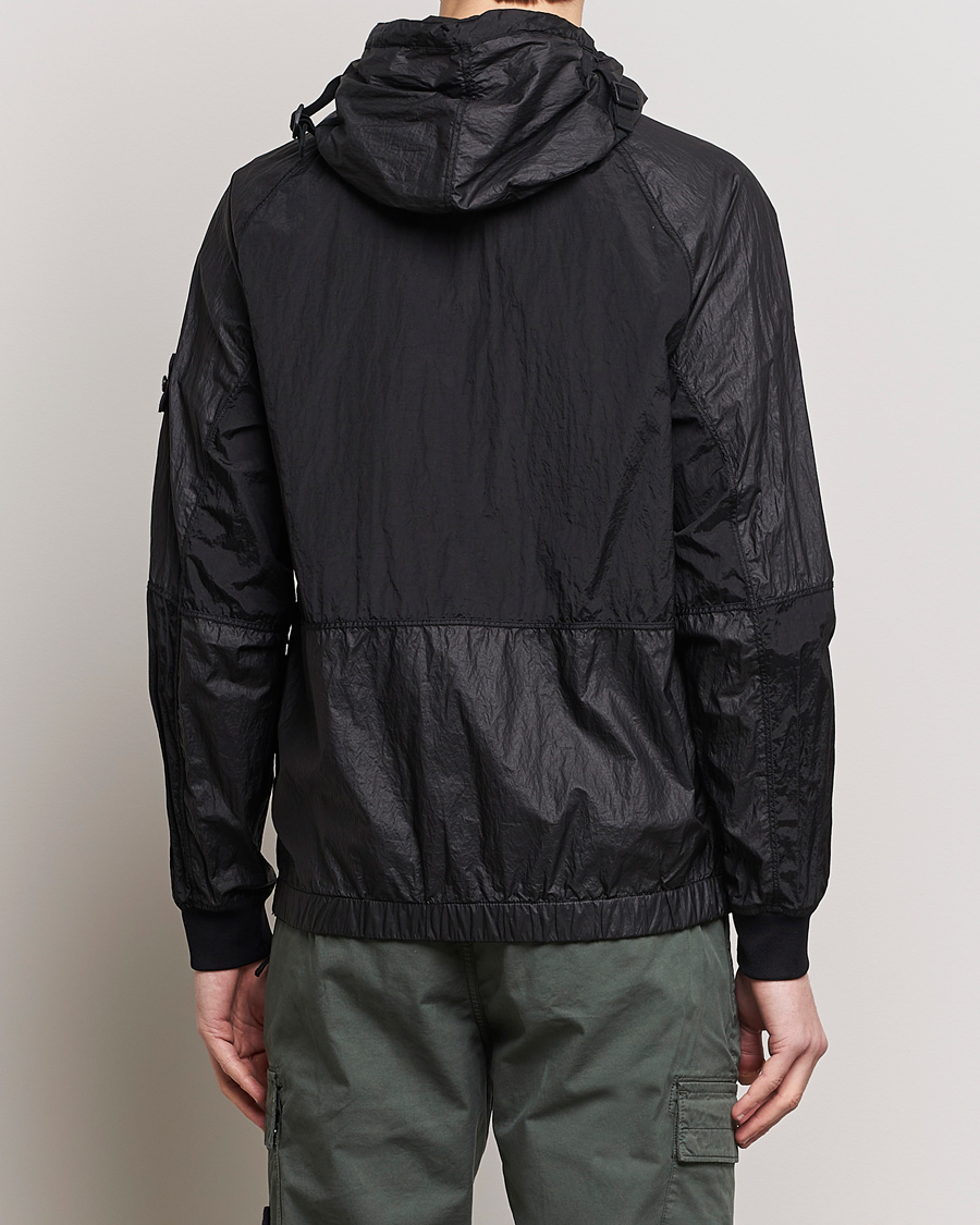 Men | Coats & Jackets | Stone Island | Nylon Metal Hooded Jacket Black