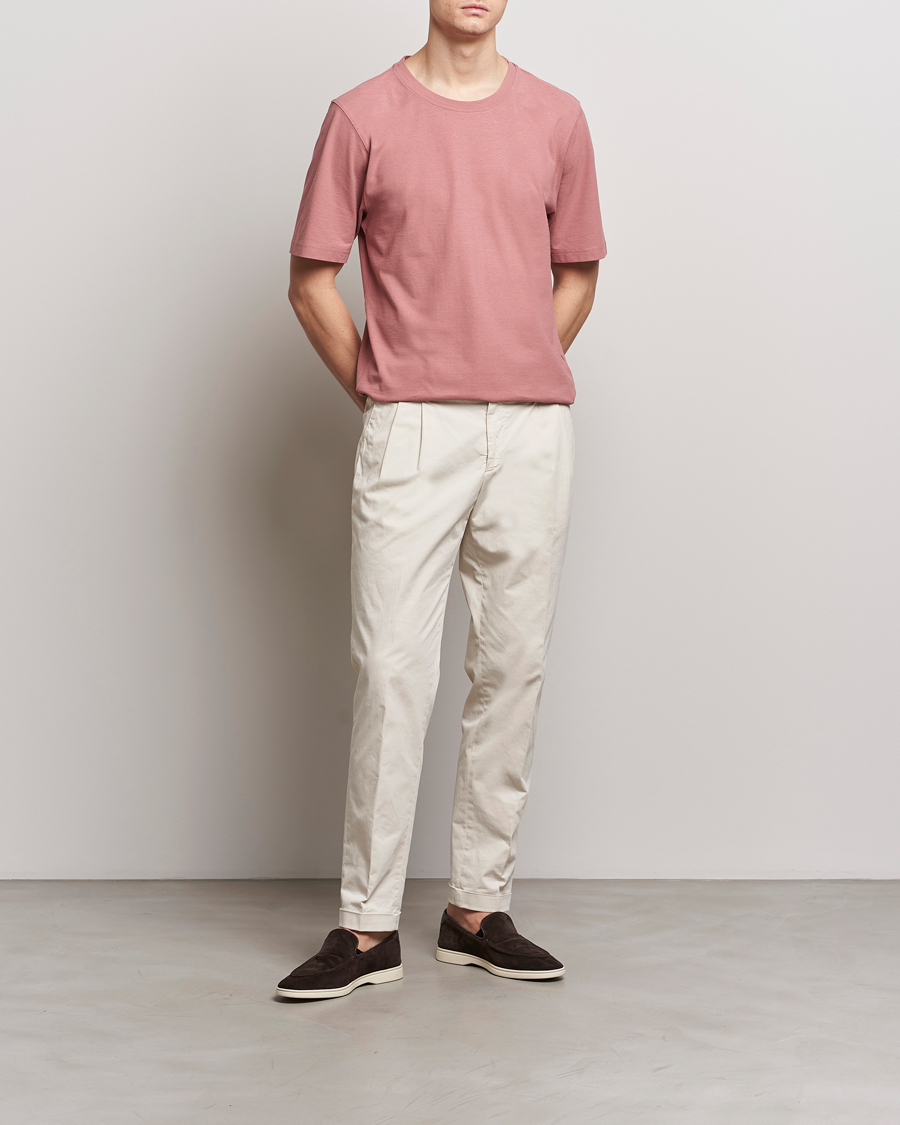 Men | T-Shirts | Lardini | Ice Cotton T-Shirt Pink