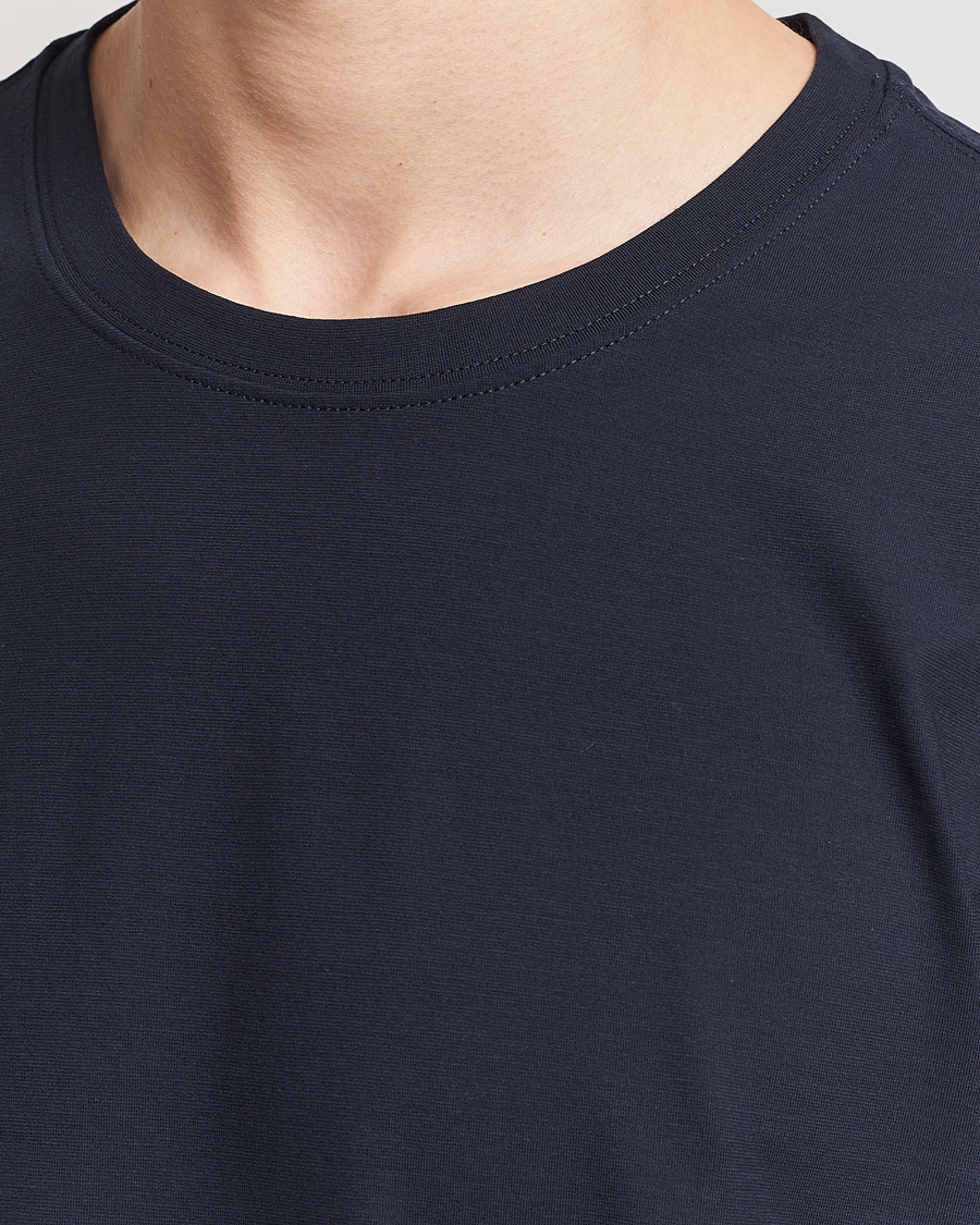 Men | T-Shirts | Lardini | Ice Cotton T-Shirt Navy