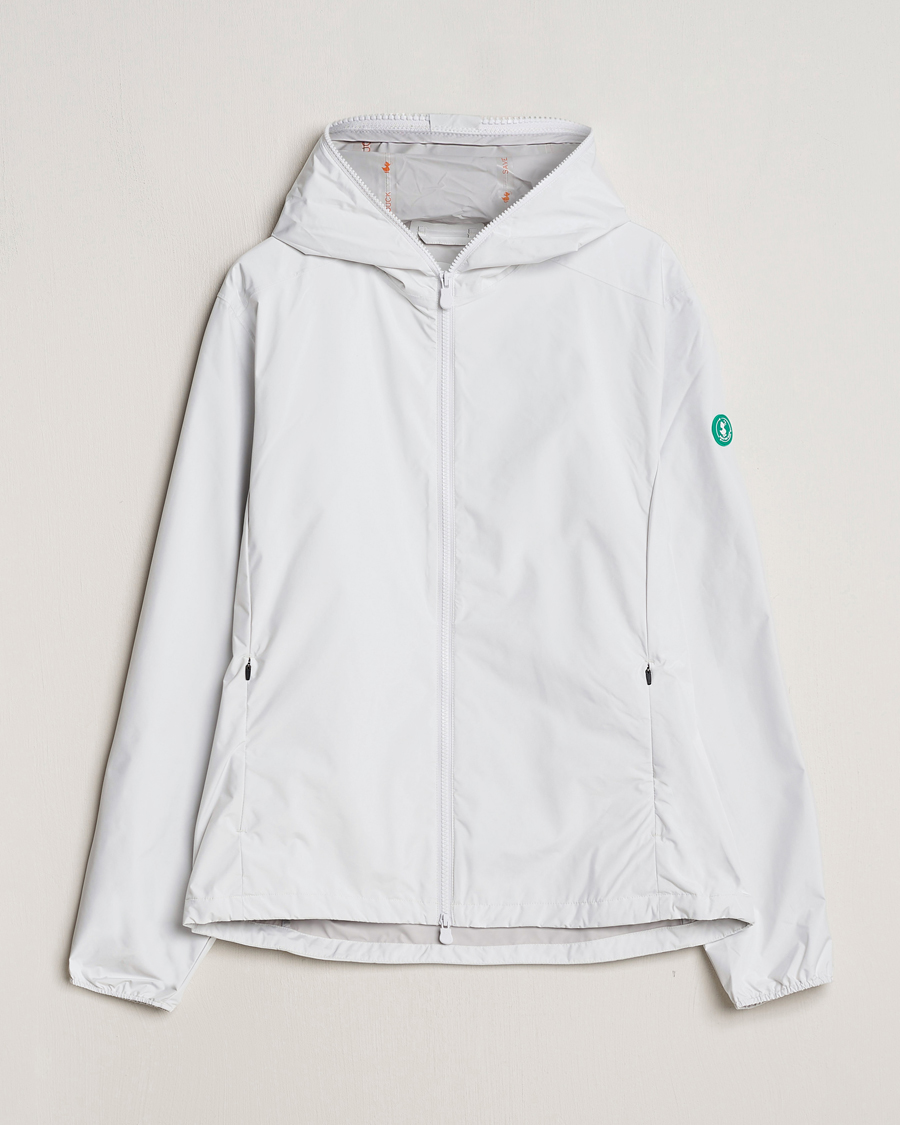 Men | Coats & Jackets | Save The Duck | Zayn Lightweight Recycled Water Repellent Jacket White