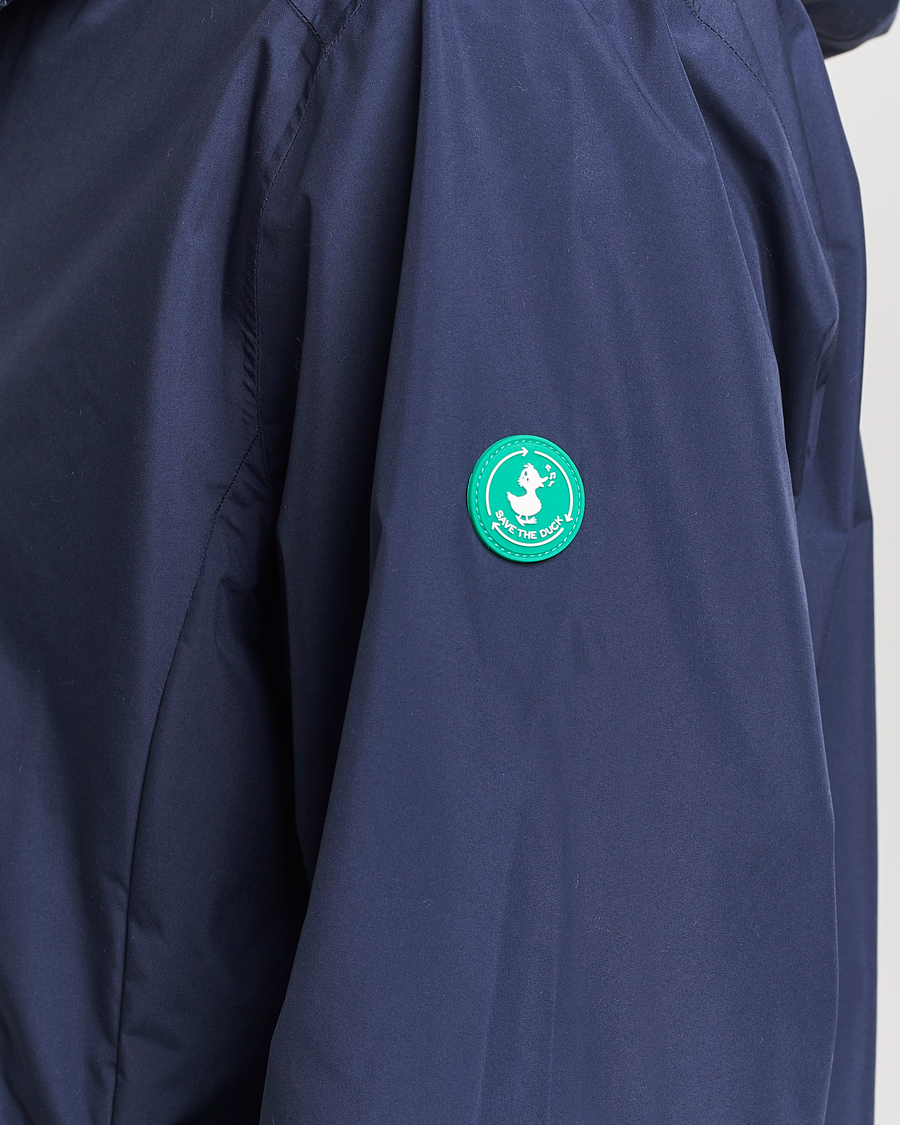Men | Coats & Jackets | Save The Duck | Zayn Lightweight Recycled Water Repellent Jacket Navy