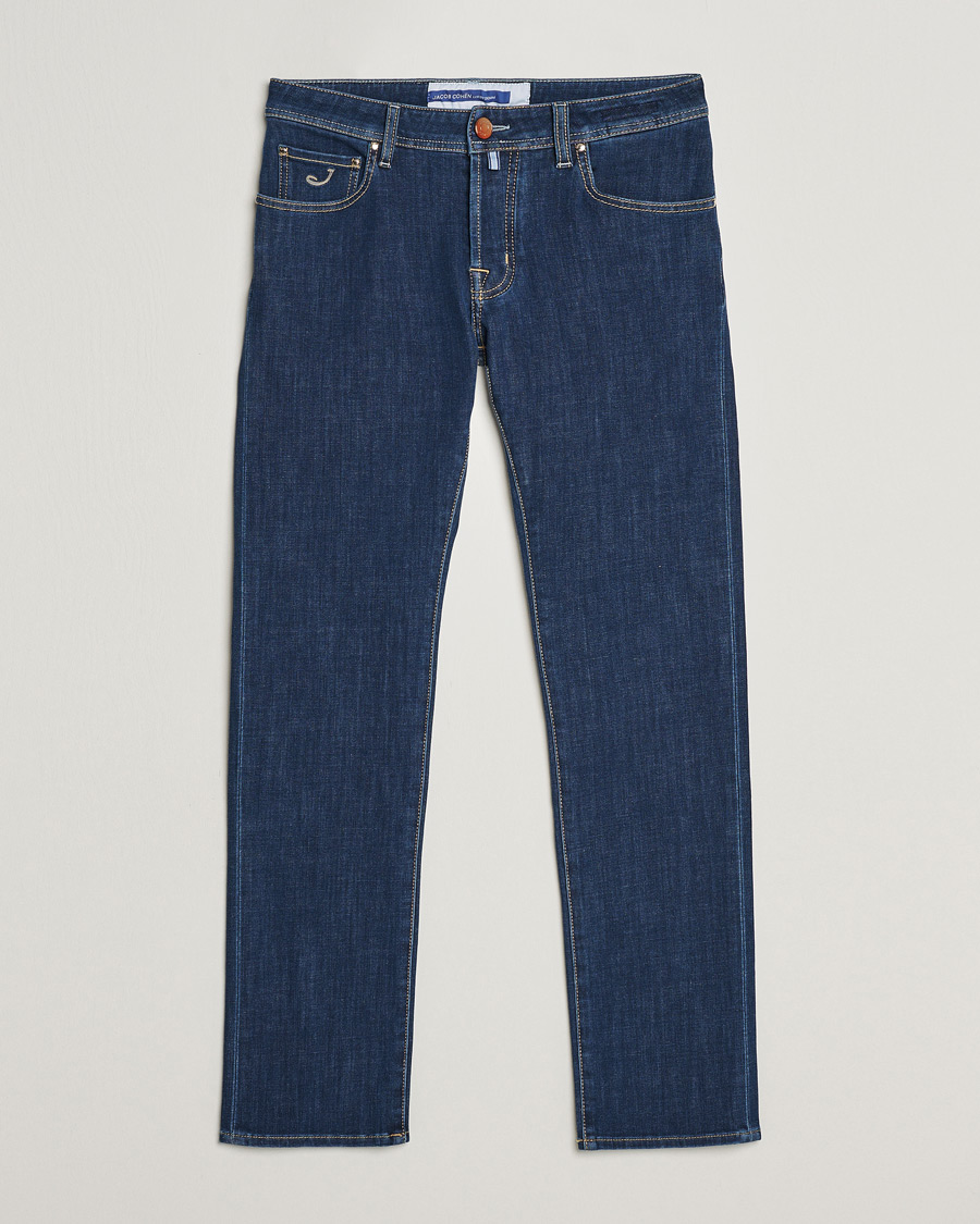 Men | Jeans | Jacob Cohën | Nick Slim Fit Dual Stretch Jeans Dark Blue