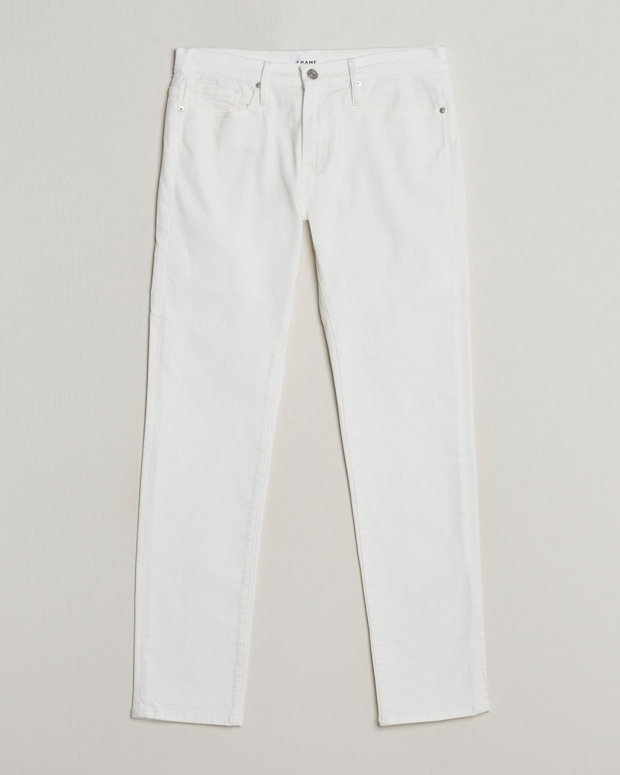 Men | Jeans | FRAME | L'Homme Slim Stretch Jeans Whisper White