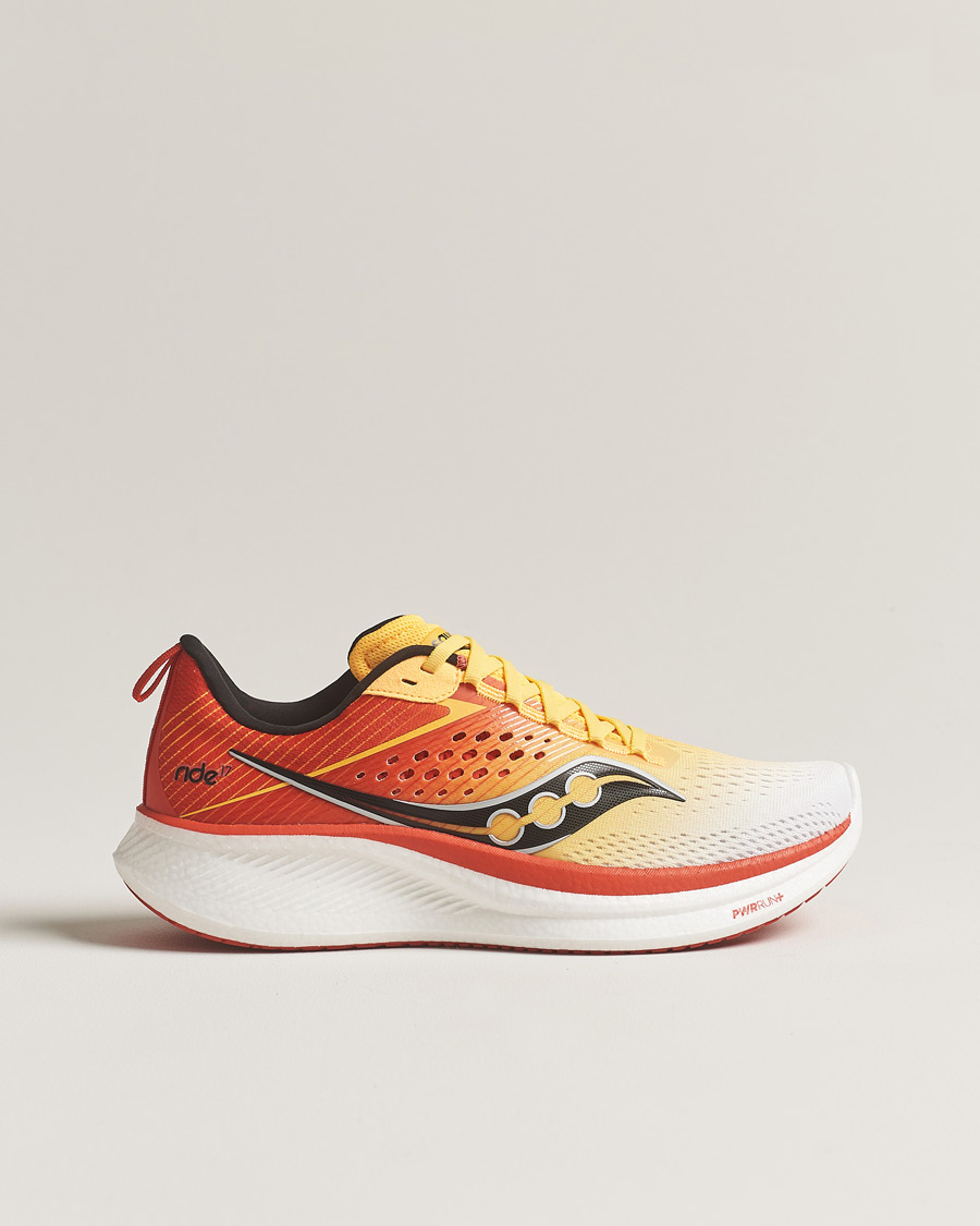 Men | Saucony Ride 17 White/Vizi Gold | Saucony | Ride 17 White/Vizi Gold