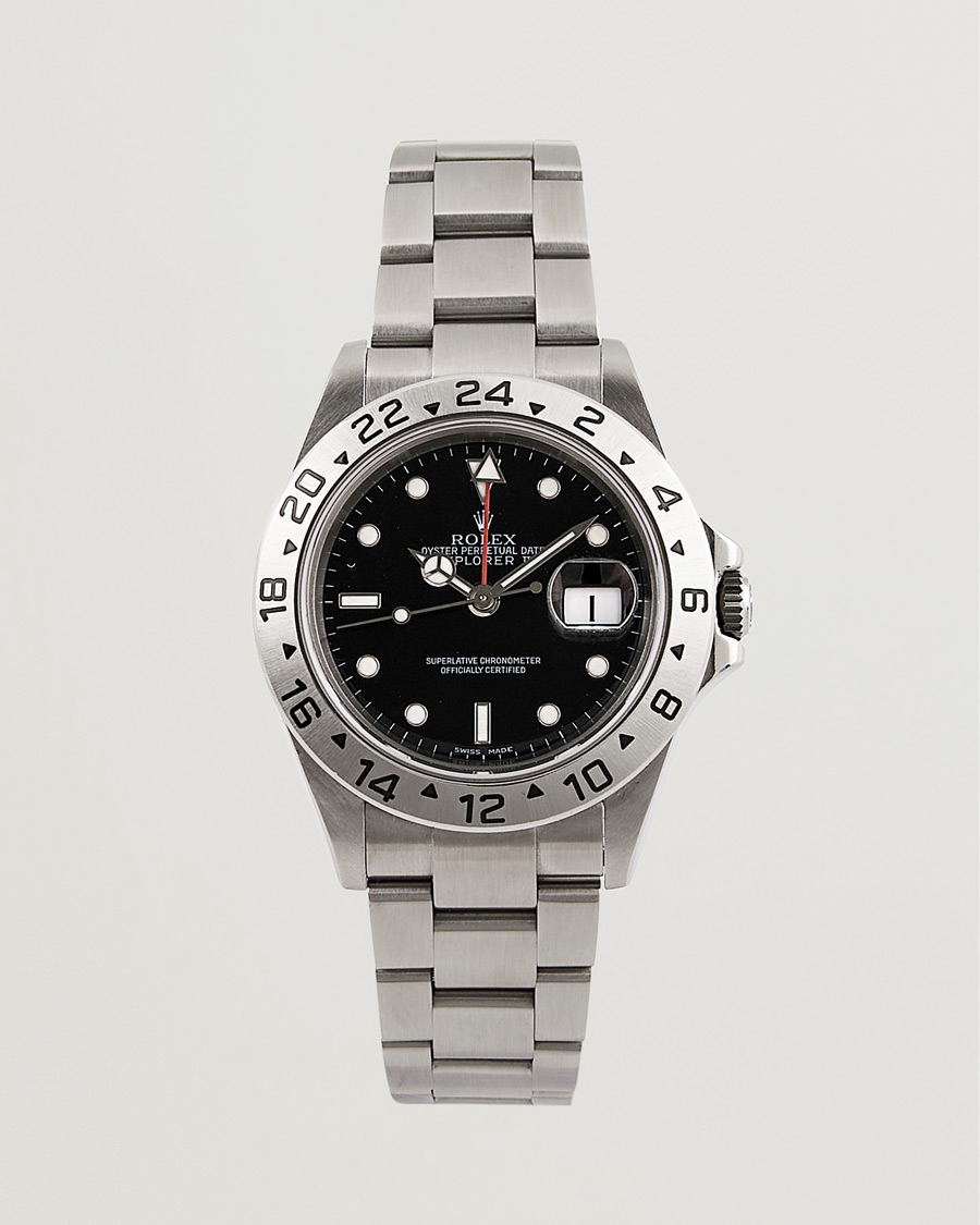 Men | Rolex Pre-Owned Explorer II 16570 Black | Rolex Pre-Owned | Explorer II 16570 Black