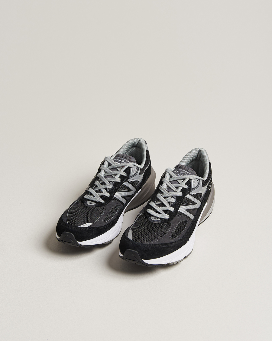 Men | Sneakers | New Balance Made In US & UK | New Balance Made in USA 990v6 Sneakers Black
