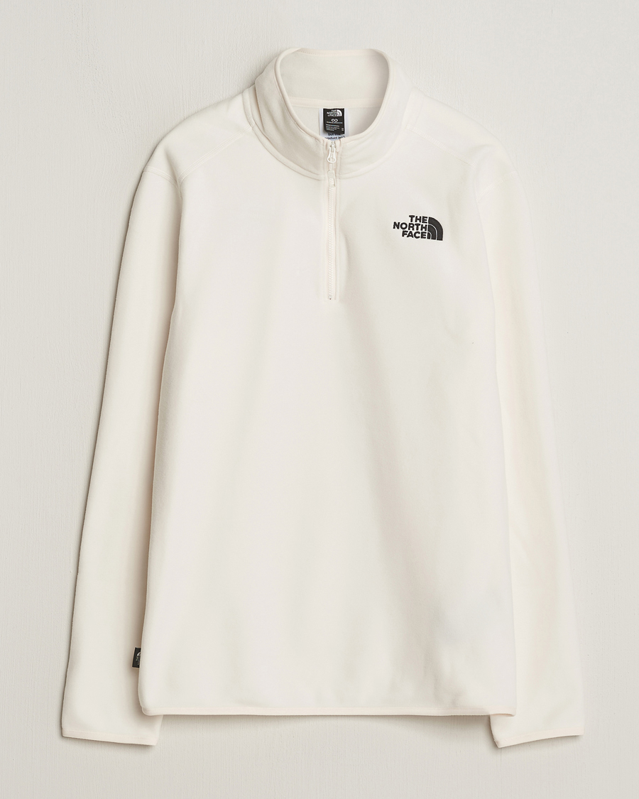 Men | Sweaters & Knitwear | The North Face | Glacier 1/4 Zip Fleece White Dune