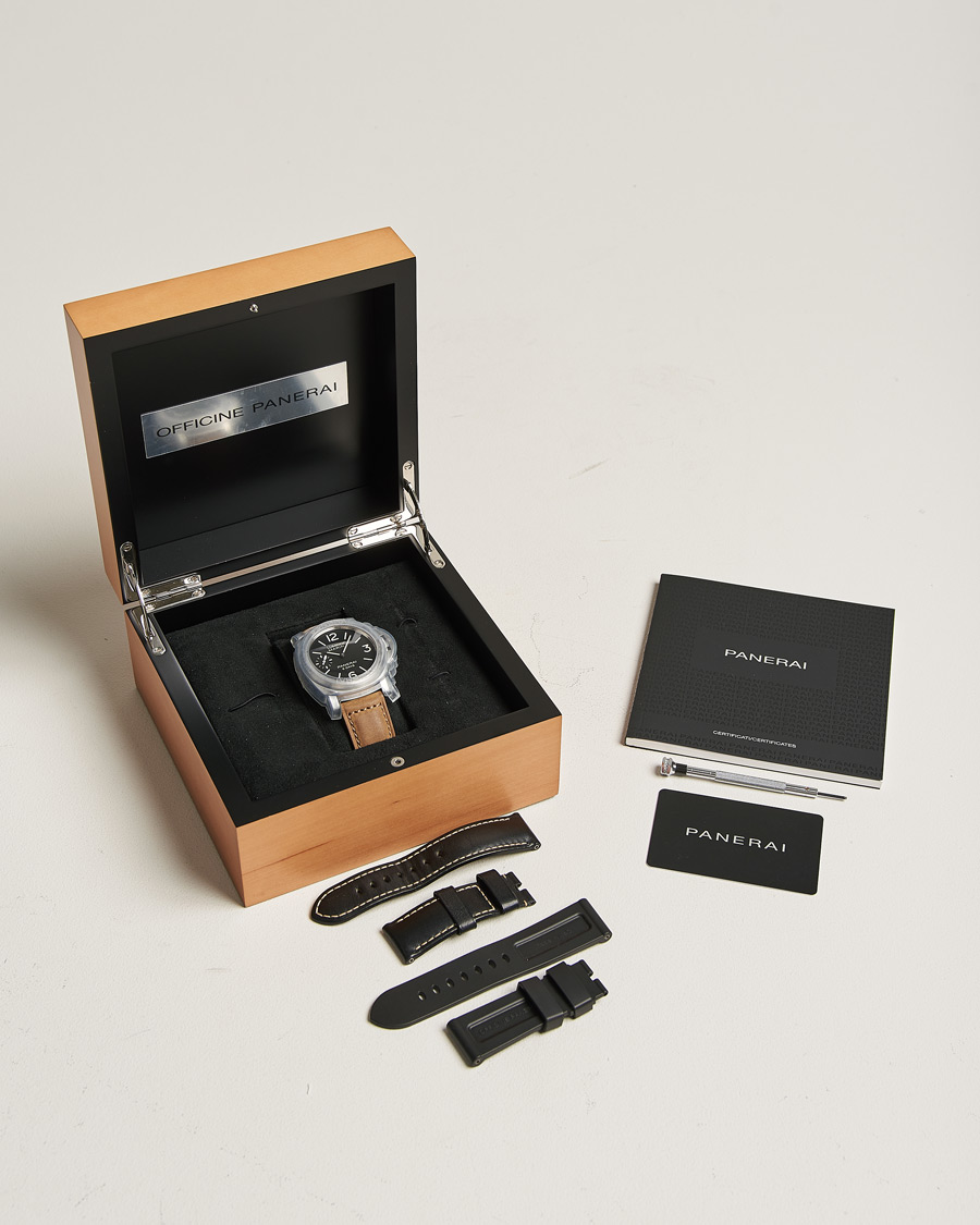 Men | Panerai Pre-Owned Luminor Marina 8 Days 00510 Silver | Panerai Pre-Owned | Luminor Marina 8 Days 00510 Silver