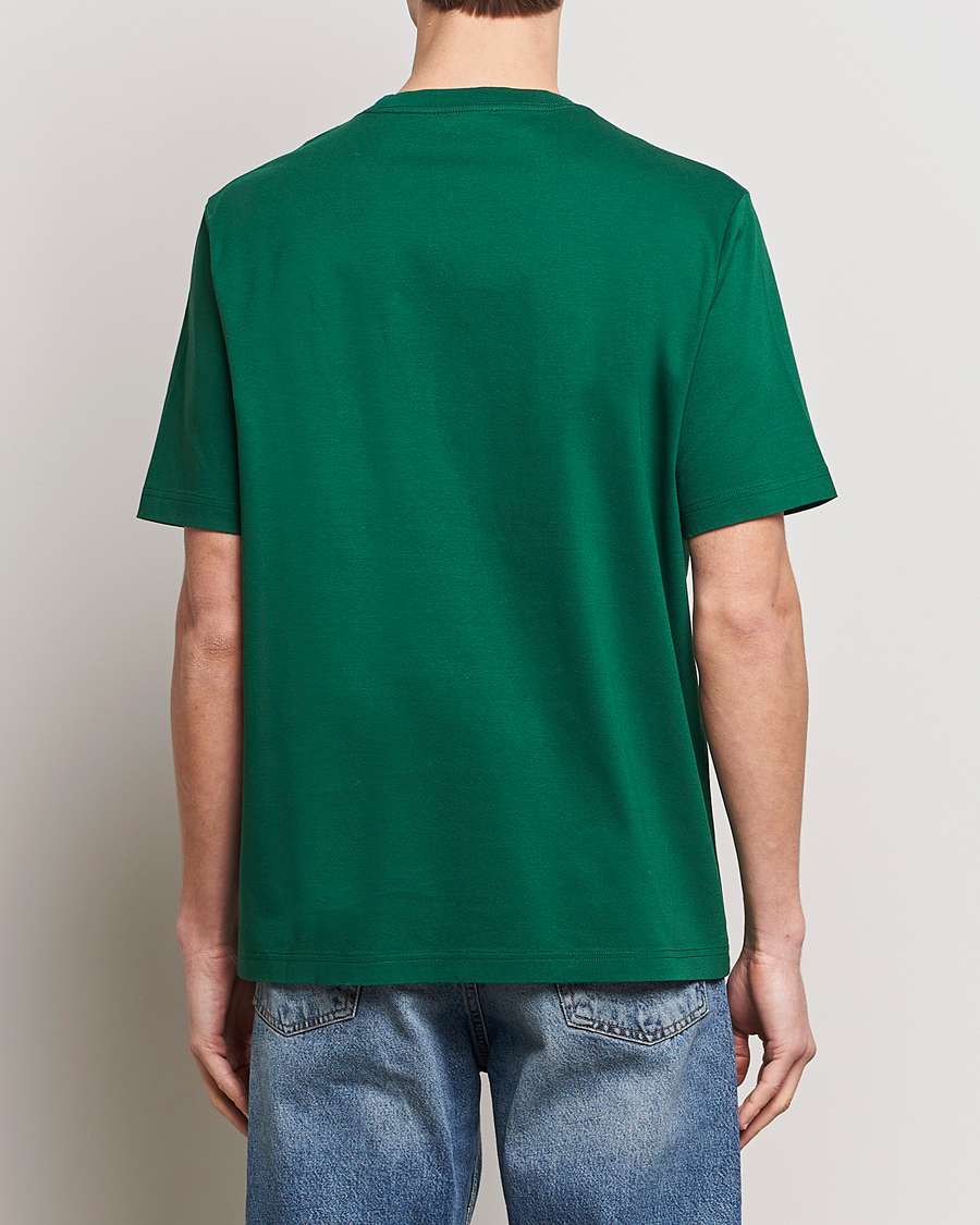 Men | T-Shirts | Lanvin | Paris Classic Logo T-Shirt Bottle Green