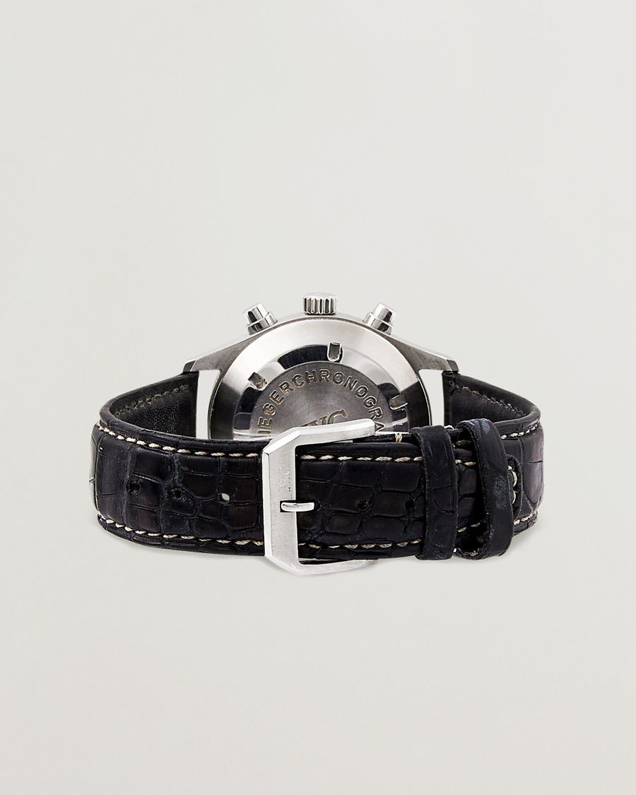 Men | IWC Pre-Owned Pilot Chronograph IW3706 Silver | IWC Pre-Owned | Pilot Chronograph IW3706 Silver