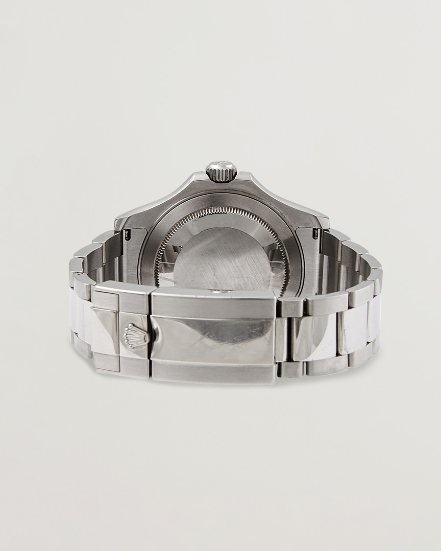 Men | Rolex Pre-Owned Yacht Master 116622 Oyster Perpetual Silver | Rolex Pre-Owned | Yacht Master 116622 Oyster Perpetual Silver