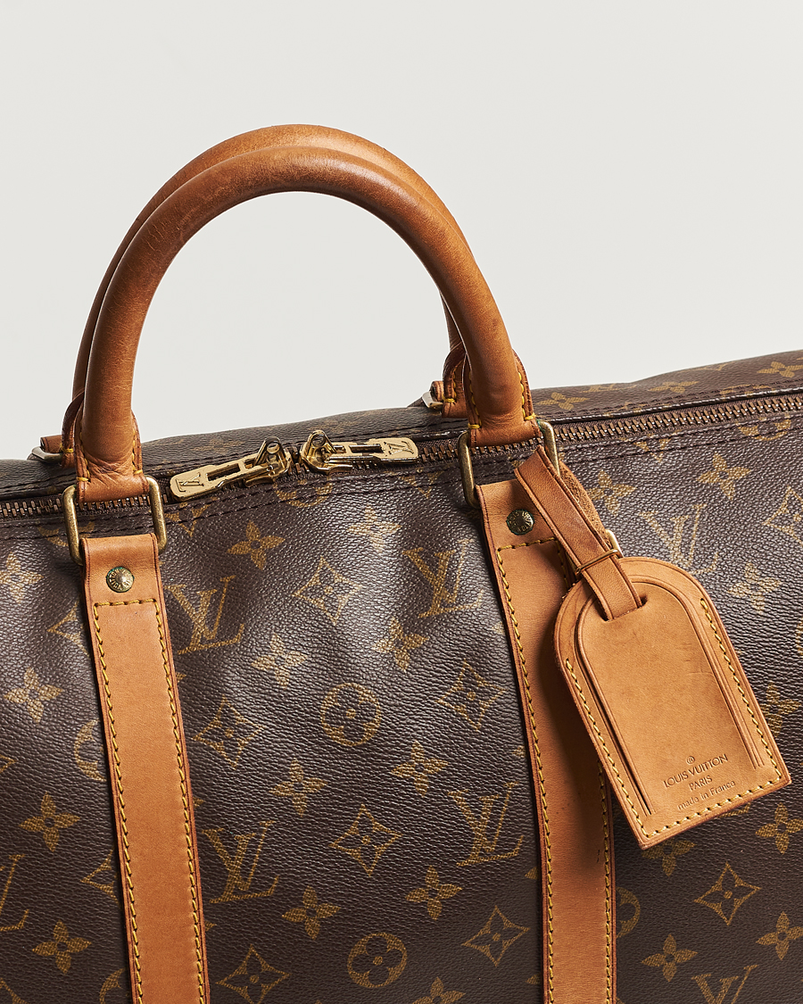 Men | Louis Vuitton Pre-Owned Keepall 50 Bag Monogram | Louis Vuitton Pre-Owned | Keepall 50 Bag Monogram