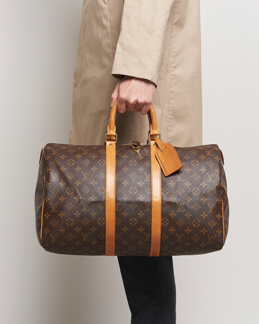 Men | Louis Vuitton Pre-Owned Keepall 45 Bag Monogram  | Louis Vuitton Pre-Owned | Keepall 45 Bag Monogram 