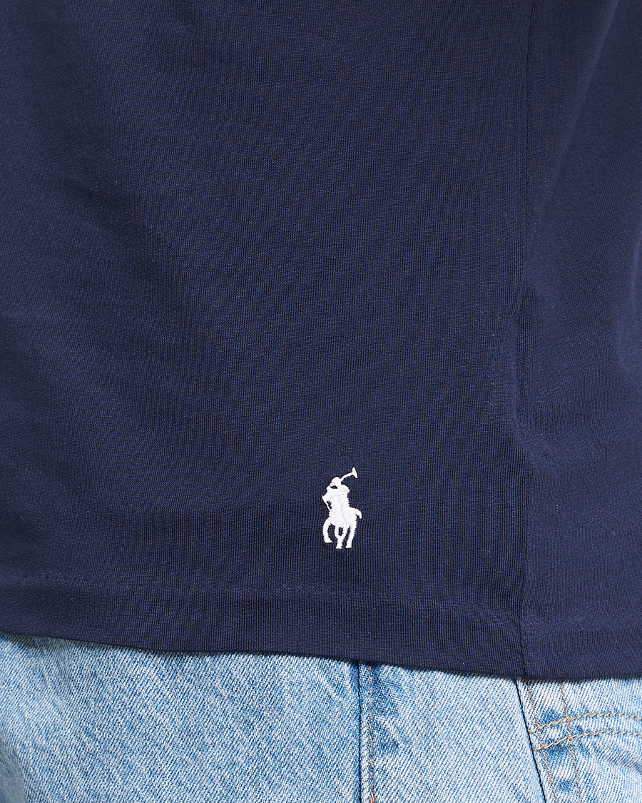 Men | T-Shirts | Polo Ralph Lauren | 3-Pack Crew Neck T-Shirt Green/Blue/Navy