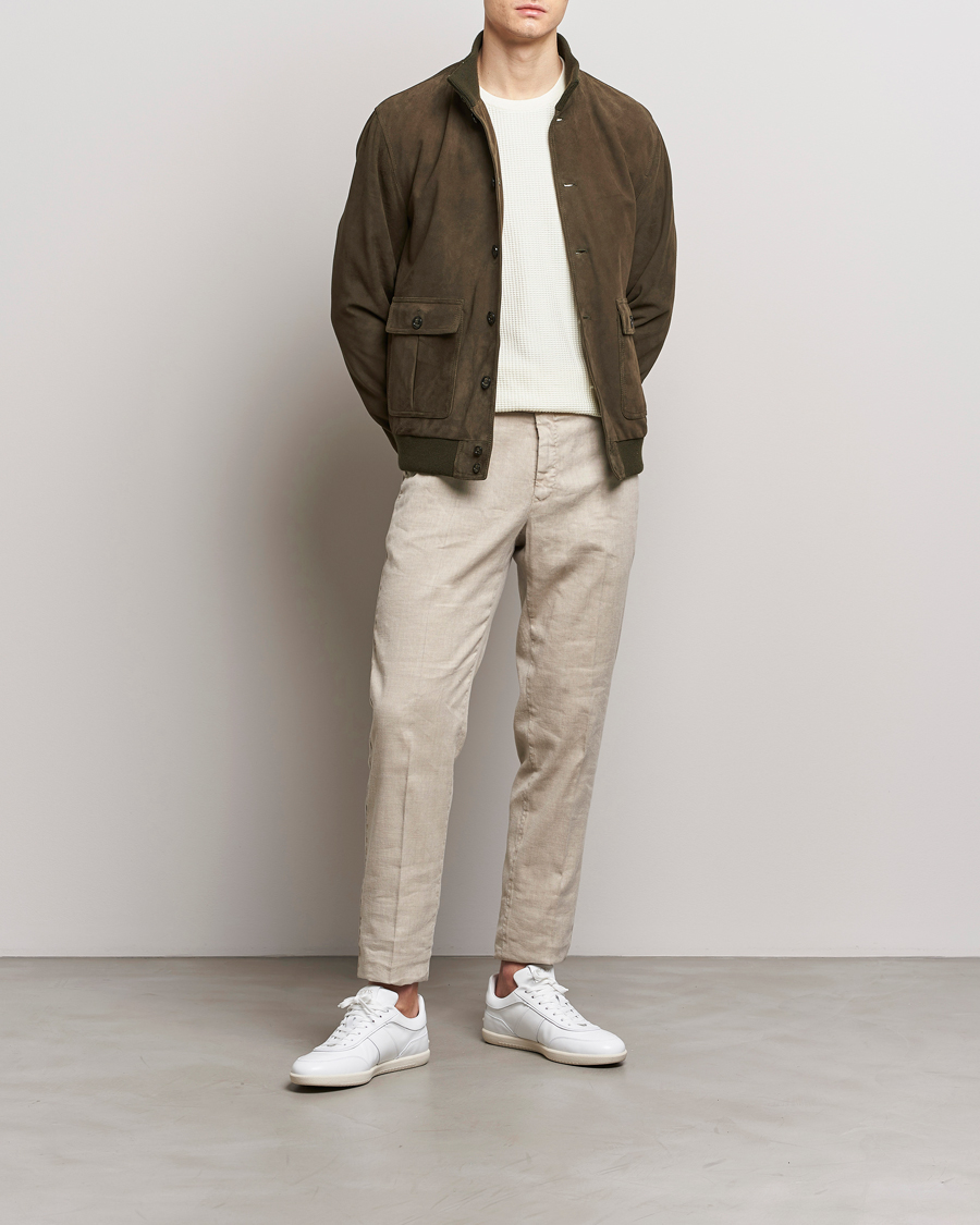 Men | Coats & Jackets | Valstar | Valstarino Suede Jacket Muschio