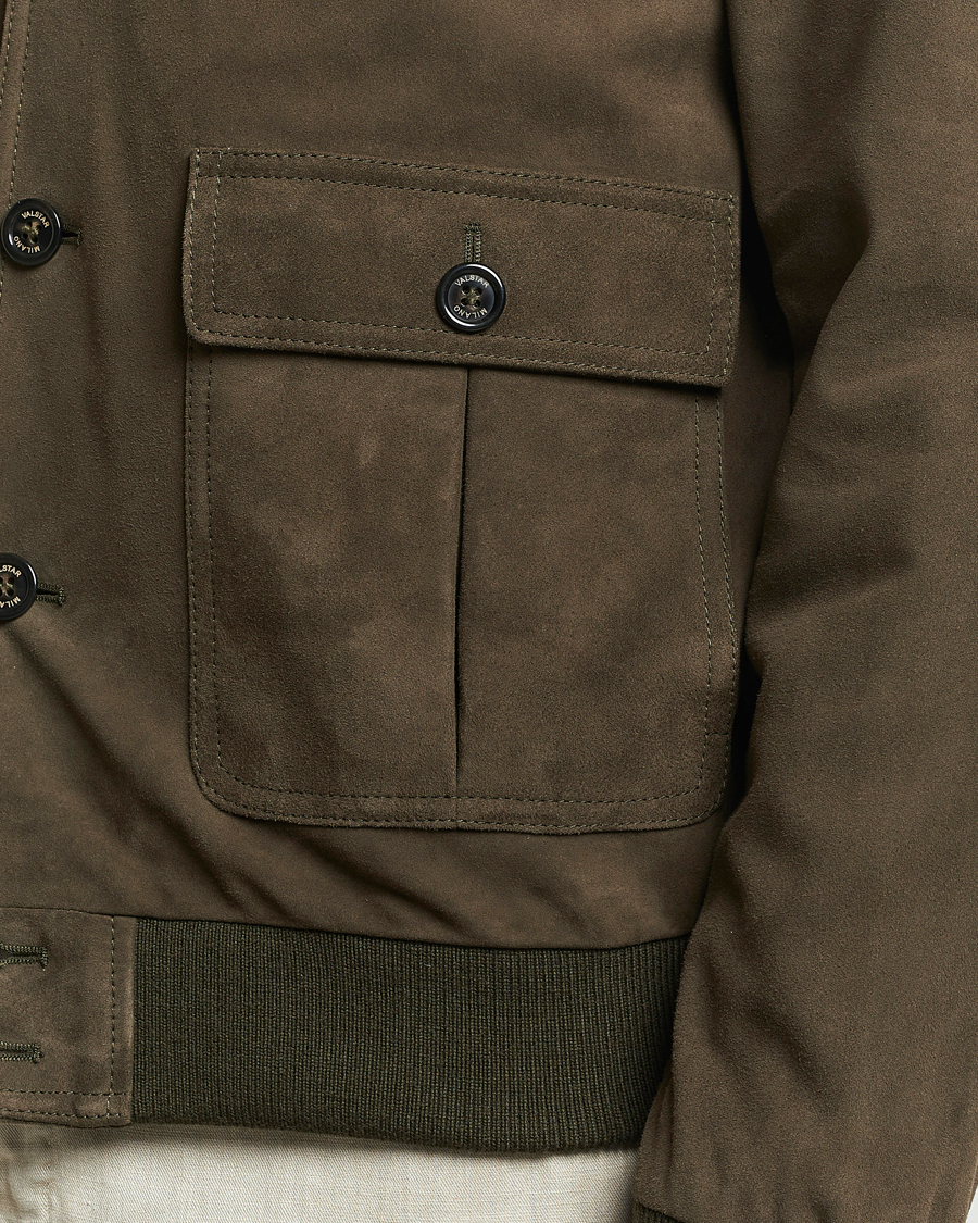 Men | Coats & Jackets | Valstar | Valstarino Suede Jacket Muschio