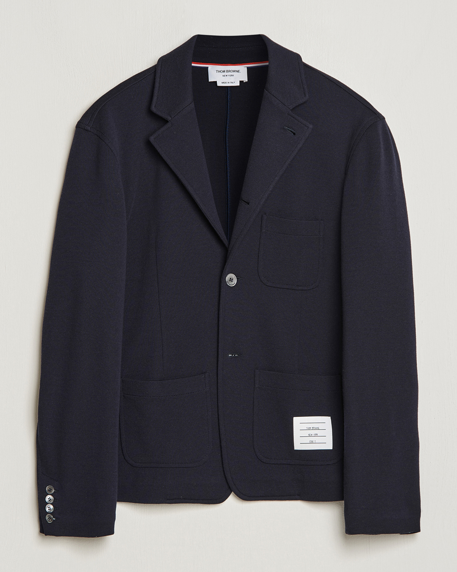 Men | Blazers | Thom Browne | Wool Sport Coat Navy