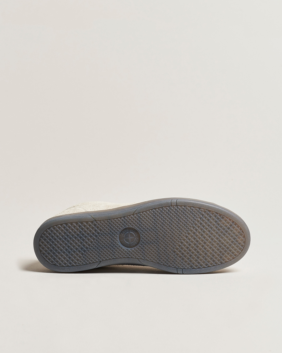 Men | Stone Island S0101 Suede Sneakers Natural Beige | Stone Island | S0101 Suede Sneakers Natural Beige