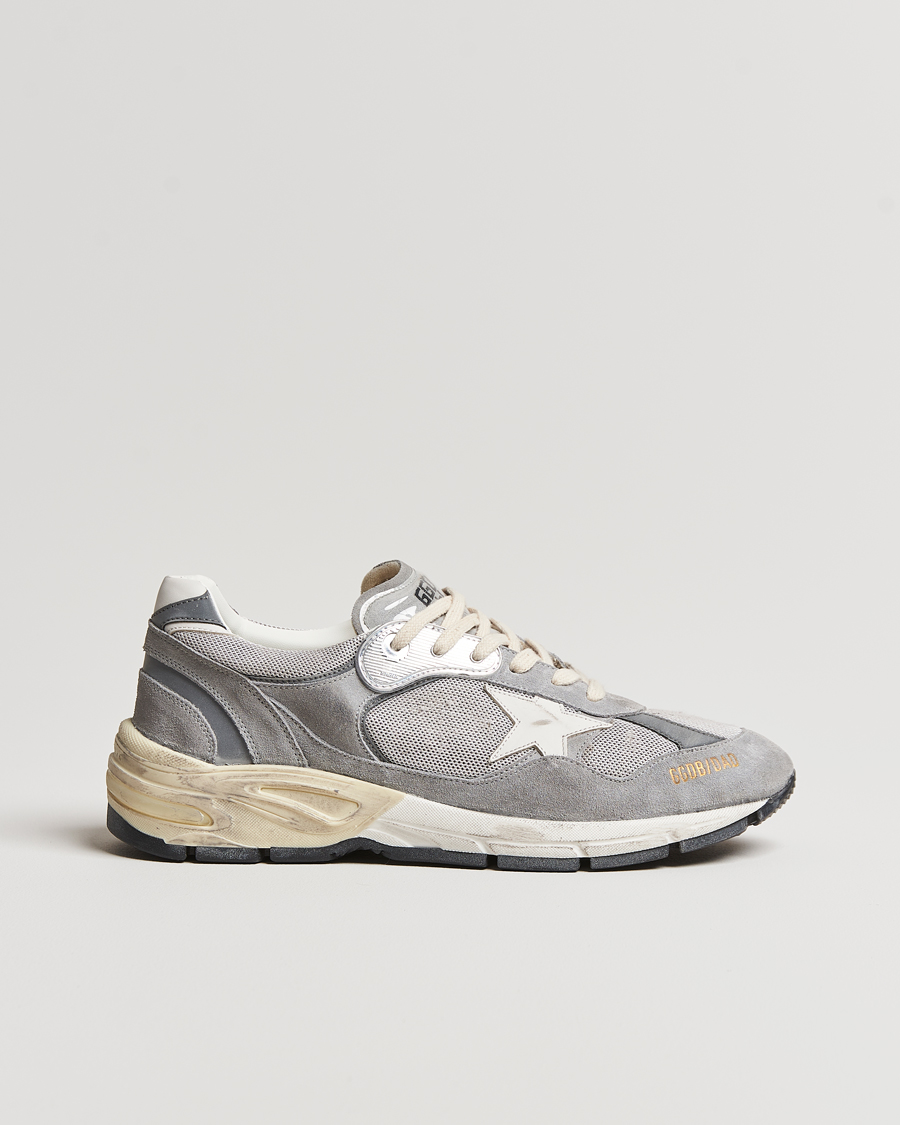 Men | Golden Goose Deluxe Brand Running Dad Sneakers Grey Suede | Golden Goose | Deluxe Brand Running Dad Sneakers Grey Suede