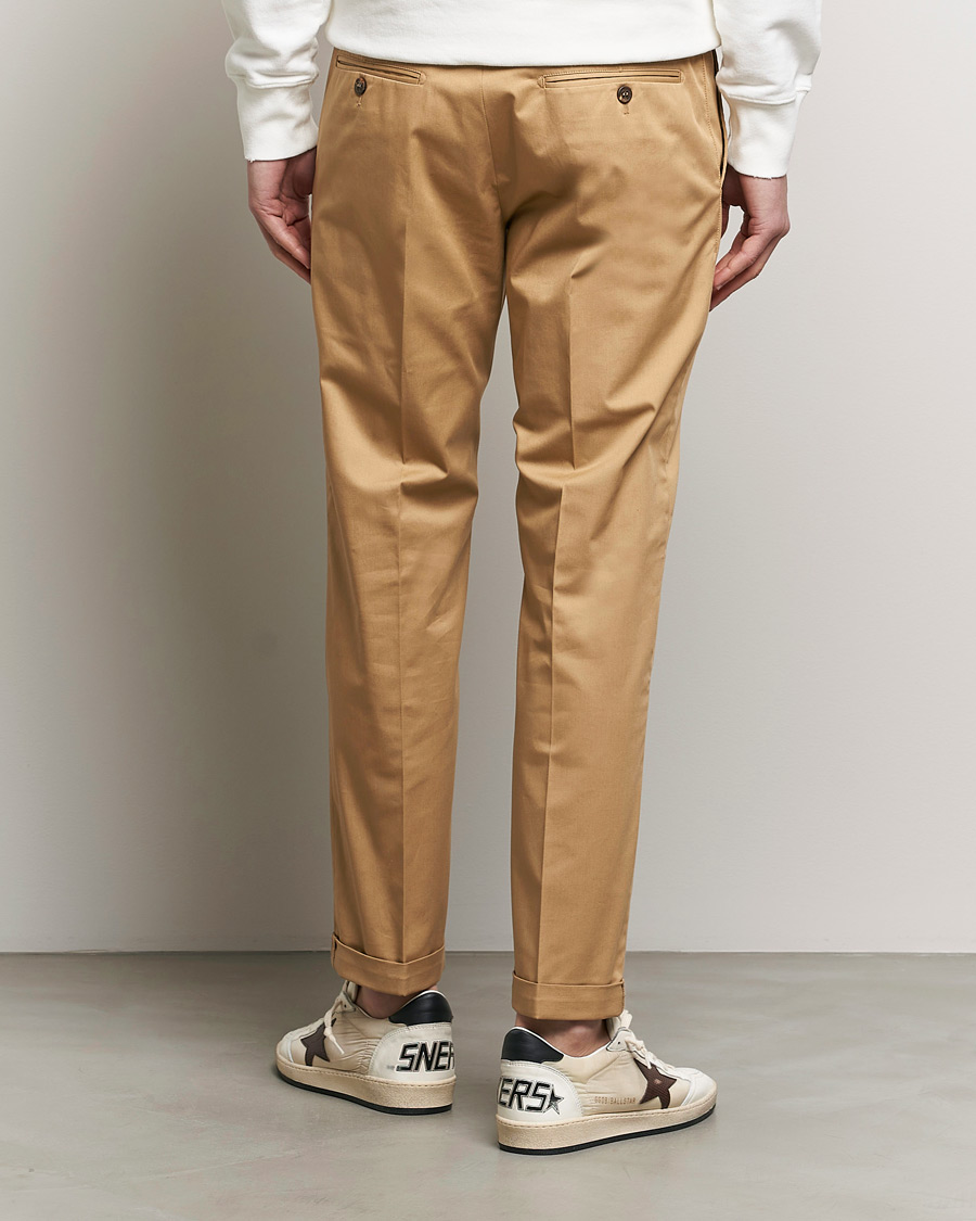 Men | Trousers | Golden Goose | Deluxe Brand Comfort Cotton Chinos Beige