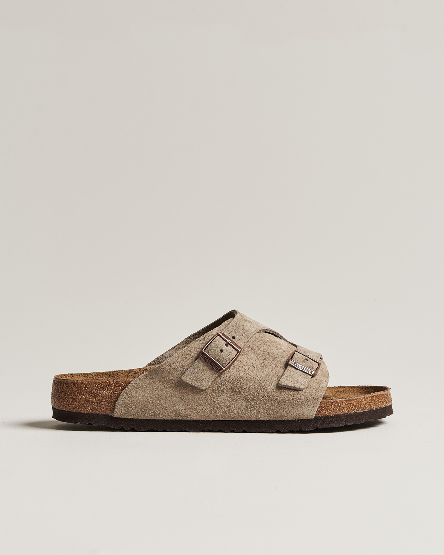 Men | BIRKENSTOCK Zürich Taupe Suede | BIRKENSTOCK | Zürich Taupe Suede