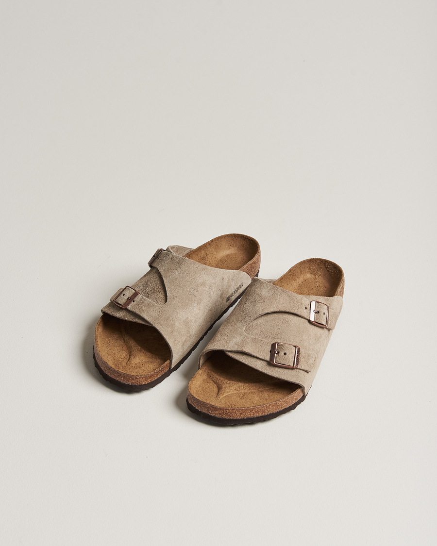 Men | BIRKENSTOCK Zürich Taupe Suede | BIRKENSTOCK | Zürich Taupe Suede