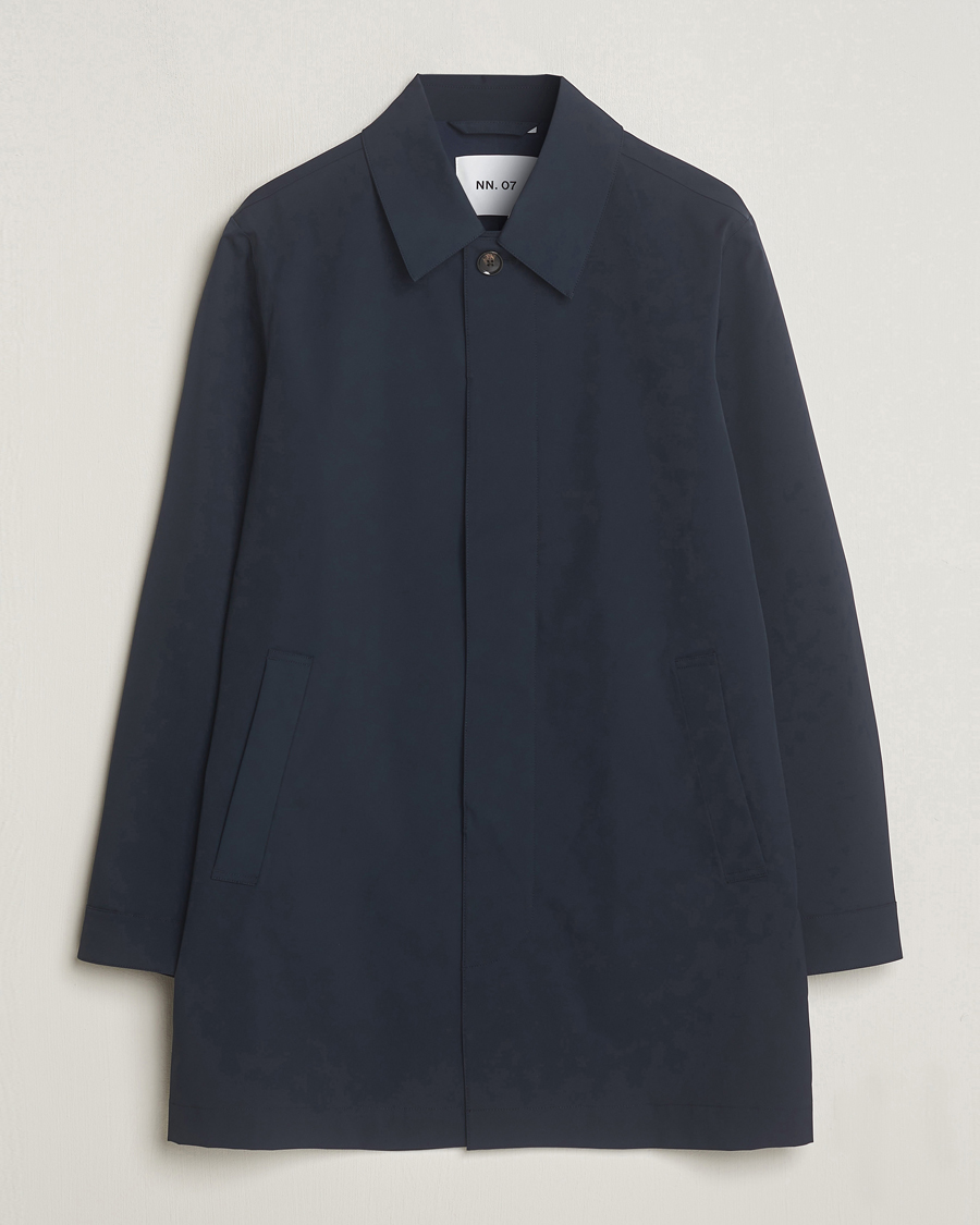 Men | Coats & Jackets | NN07 | Kim Waterproof Car Coat Navy Blue