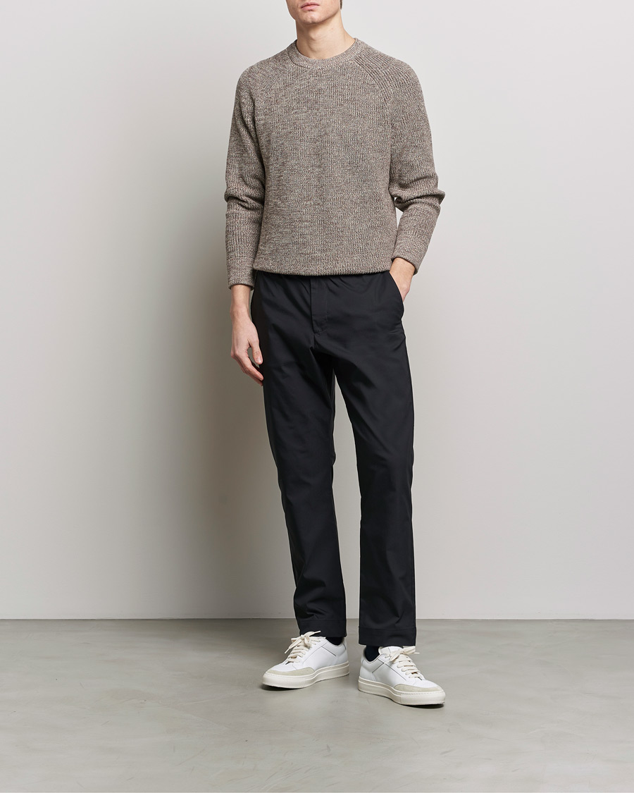Men | Trousers | NN07 | Billie Tech Drawstring Pants Black