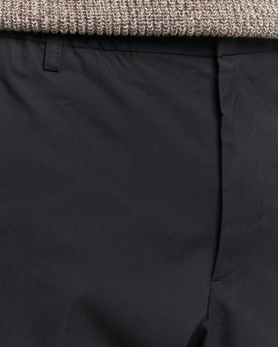 Men | Trousers | NN07 | Billie Tech Drawstring Pants Black