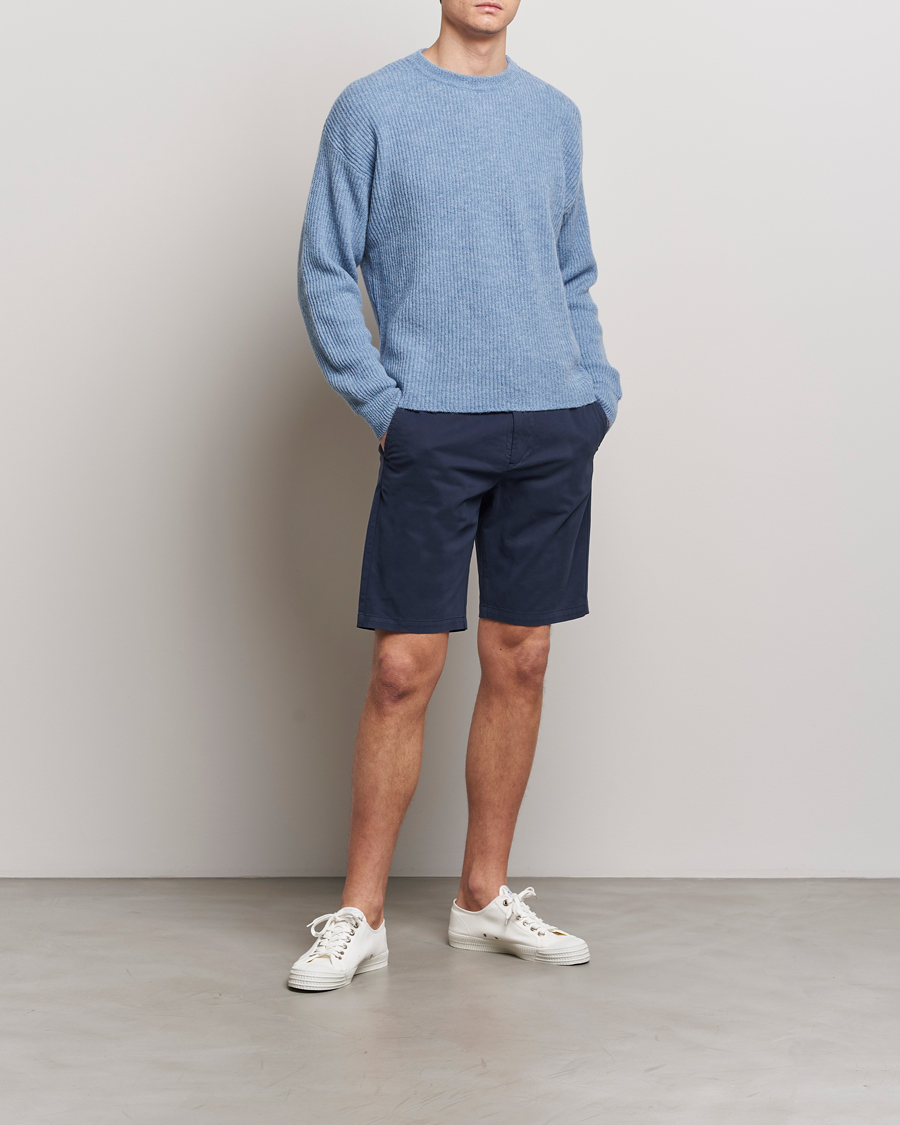 Men | Shorts | NN07 | Crown Shorts Navy Blue